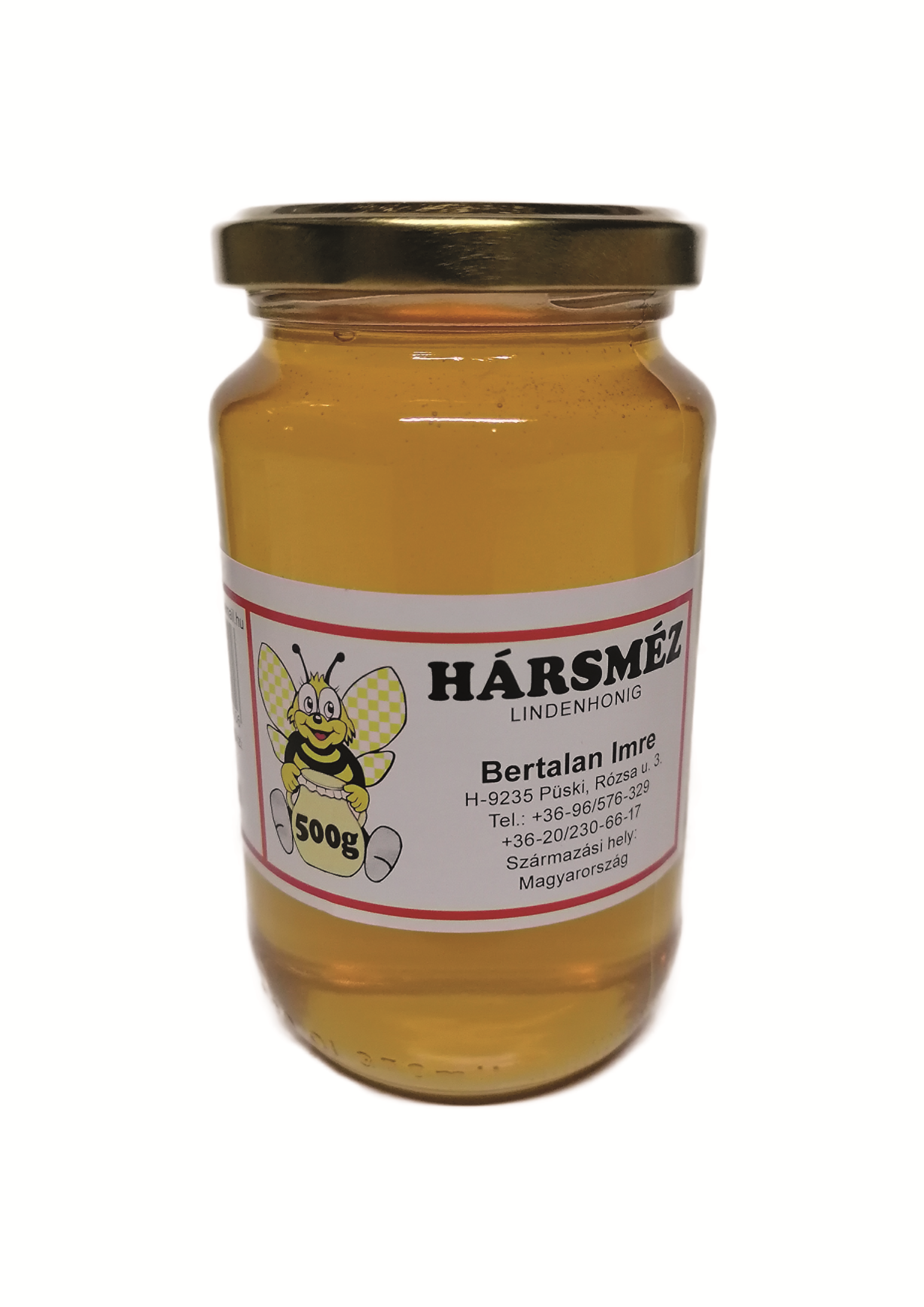 Bertalan lipový med 500 g