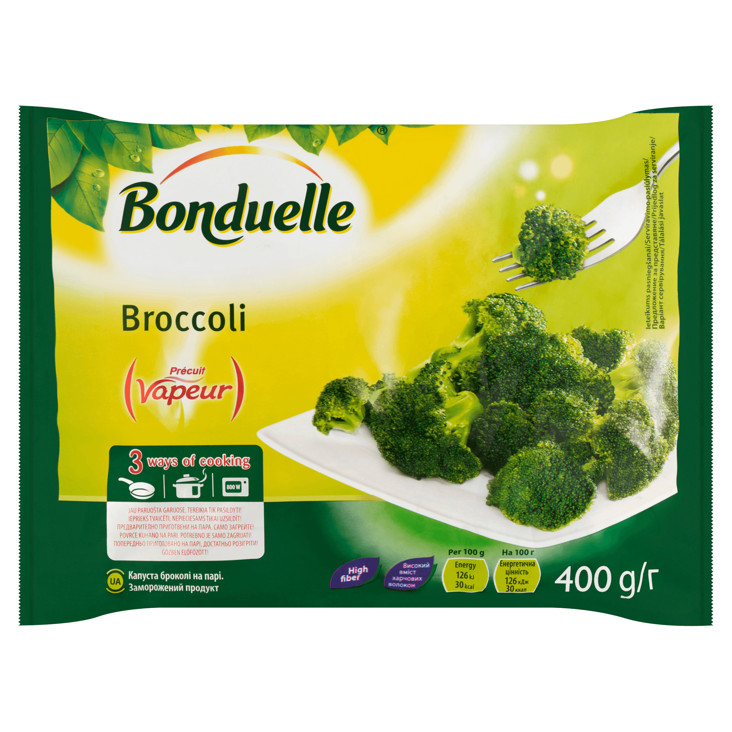 Bonduelle vapeur brokolic 400 g
