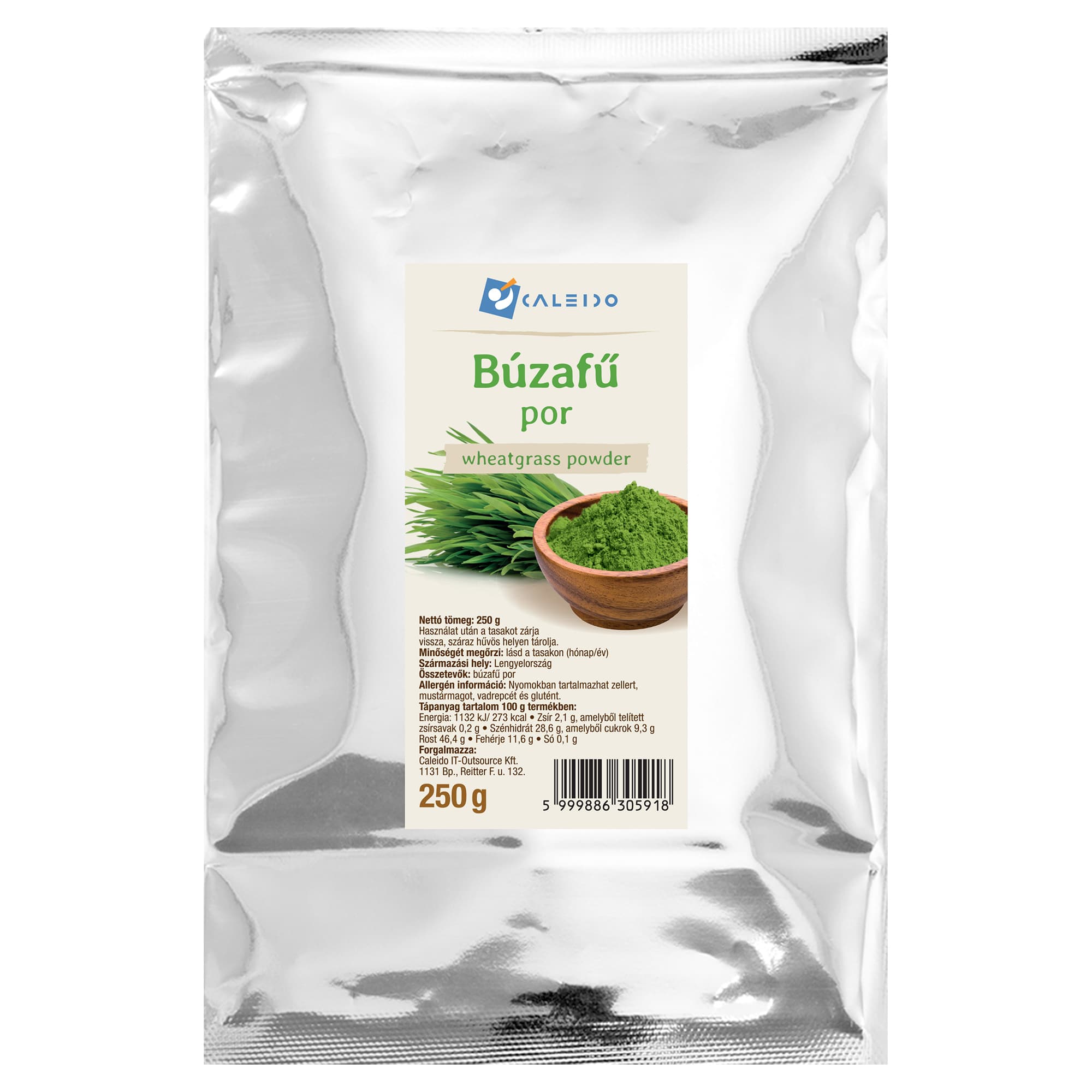 Caleido prášok z pšeničnej trávy 250 g - 53951