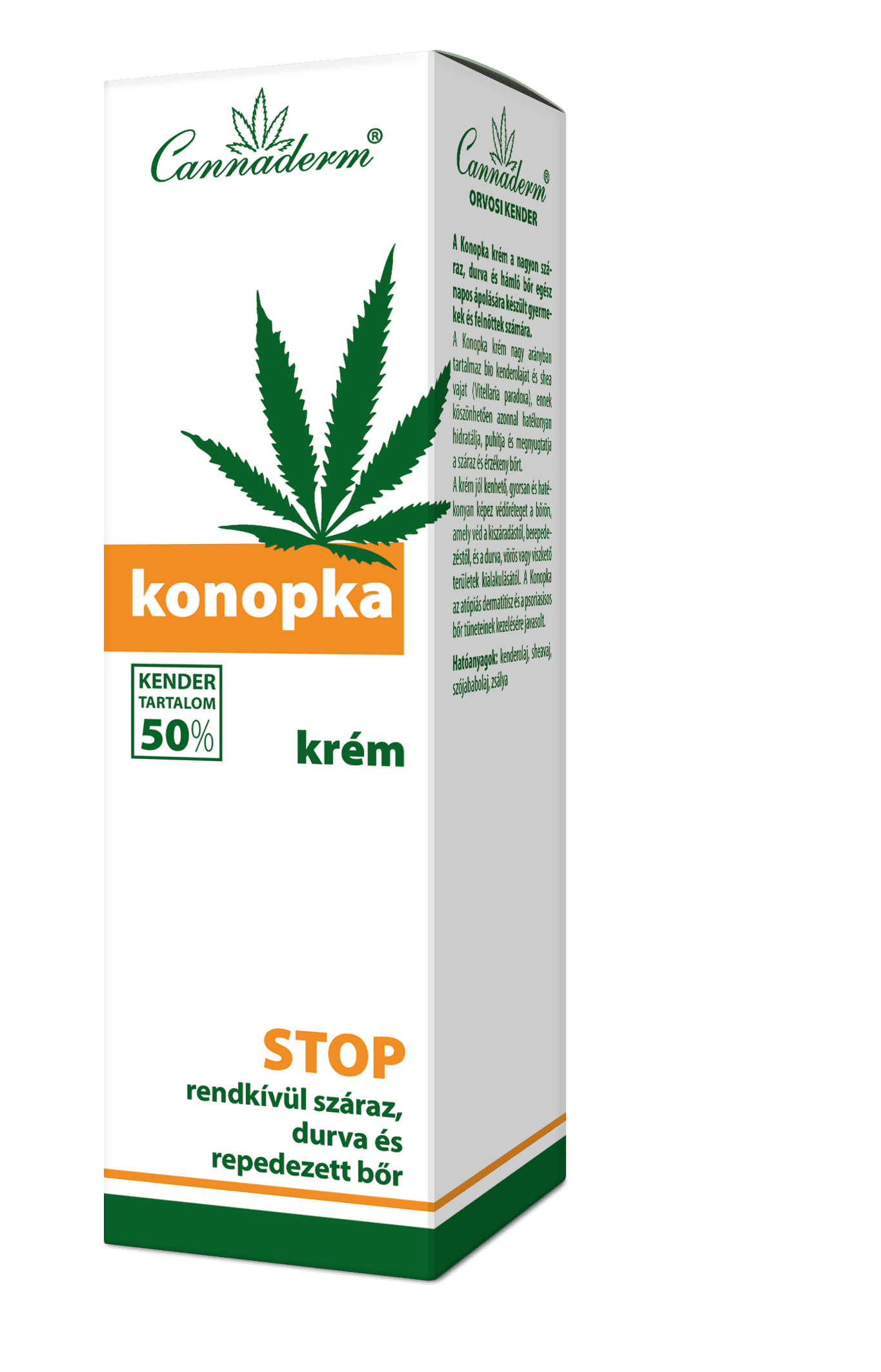 CANNADERM Konopka Masť na suchú pokožku 75 g - 85385