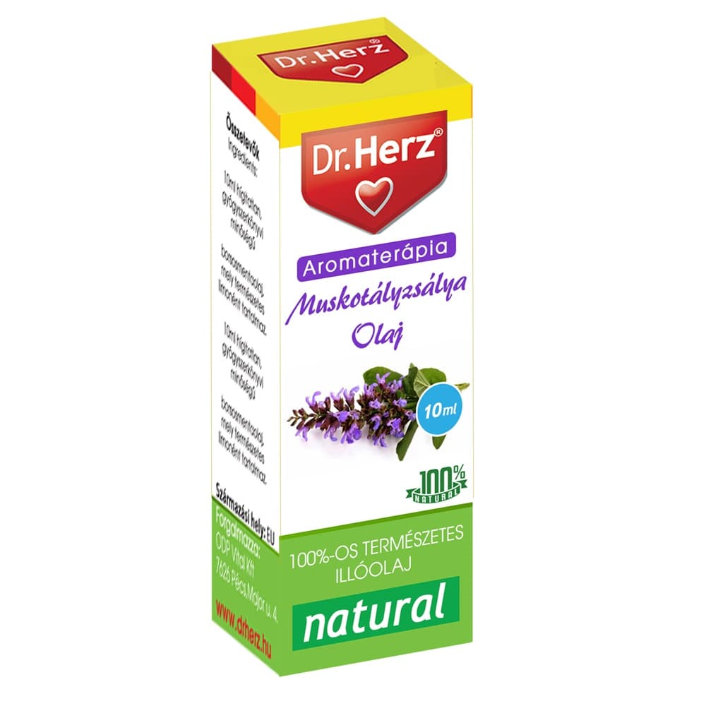 Dr.herz muškátový šalviový éterický olej 10 ml