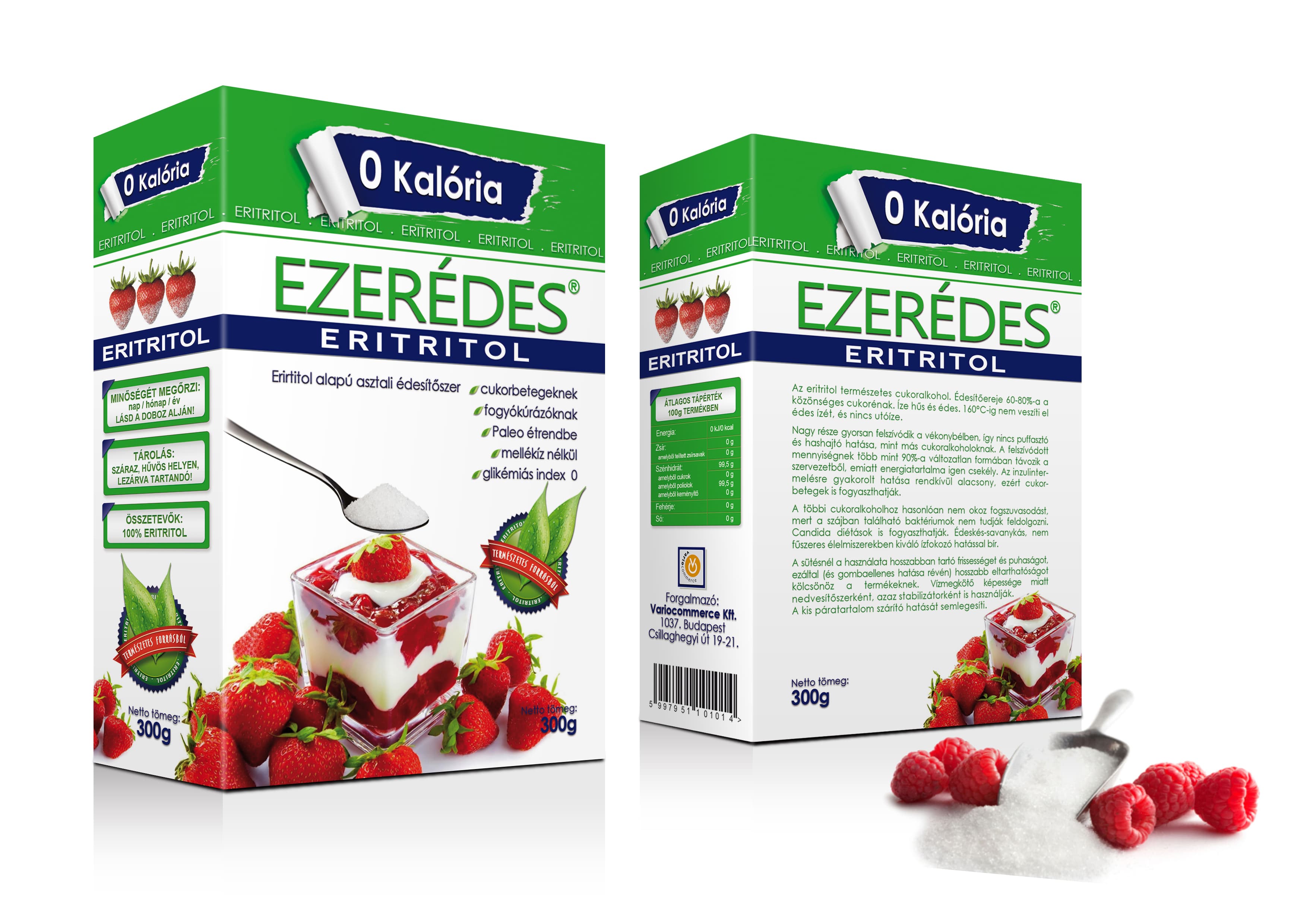 Ezerédes erytritolové sladidlo 300 g