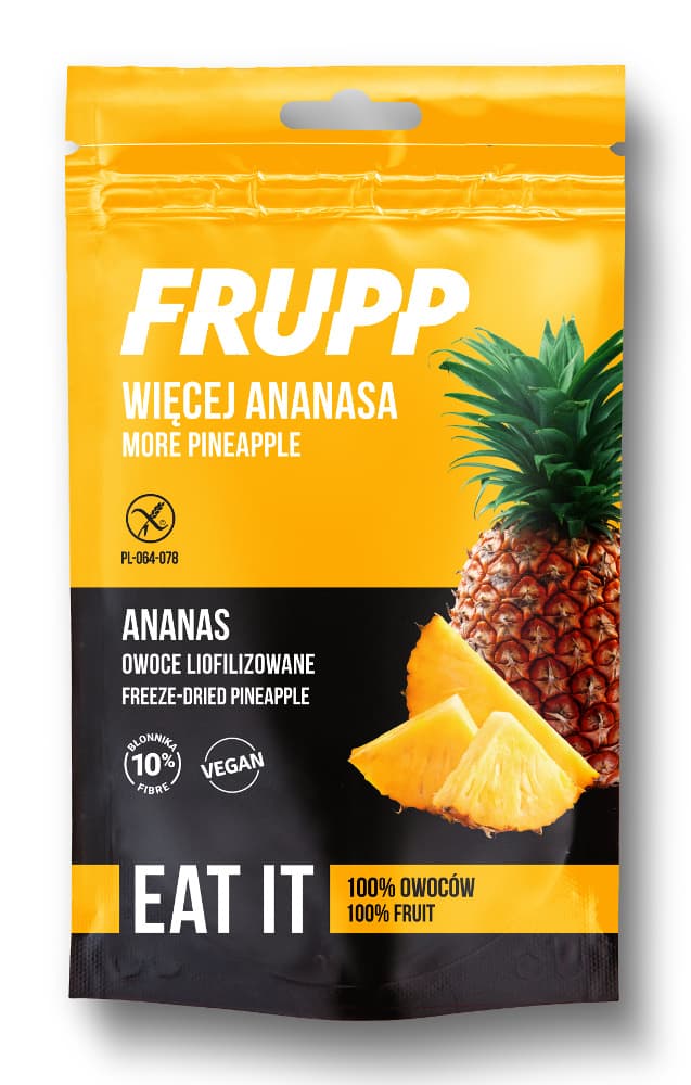 FRUPP Chrumkavé kúsky ananásu 15 g