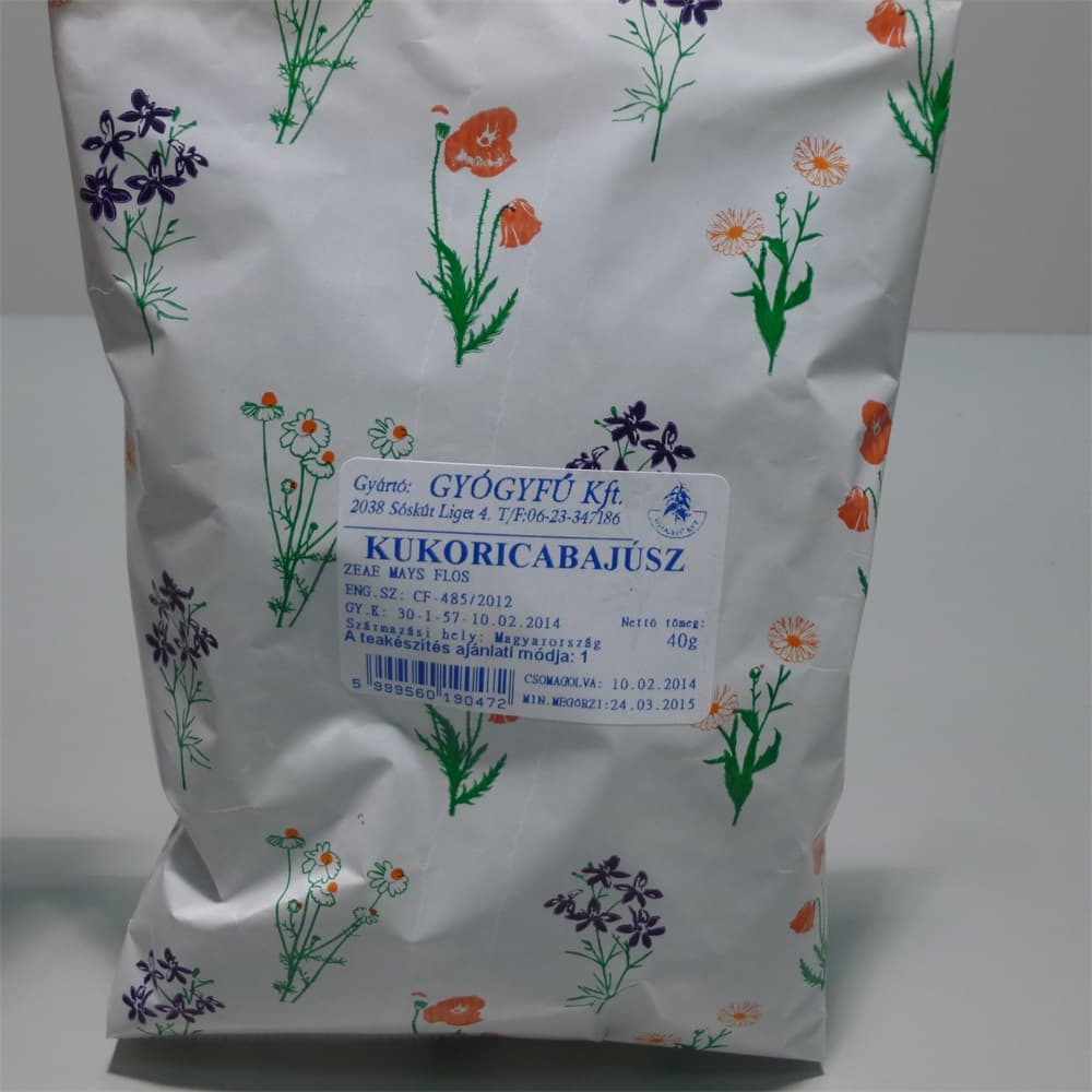 Gyógyfű Kukuričný čaj 40 g - 18114
