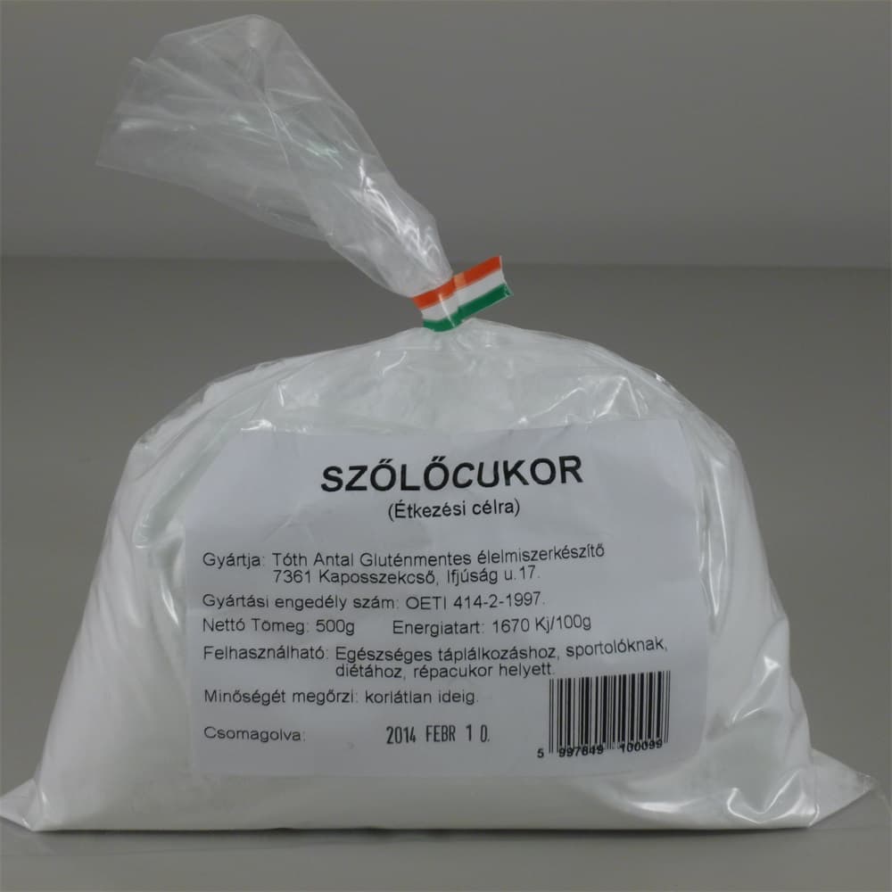 Bezlepkový hroznový cukor 500 g
