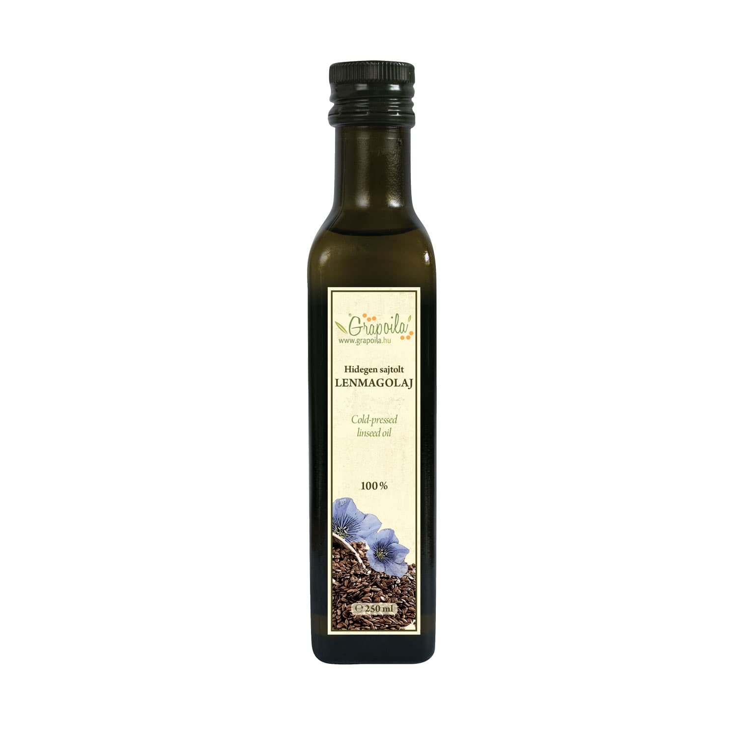 Grapoila ľanový olej lisovaný za studena 250 ml - 39258