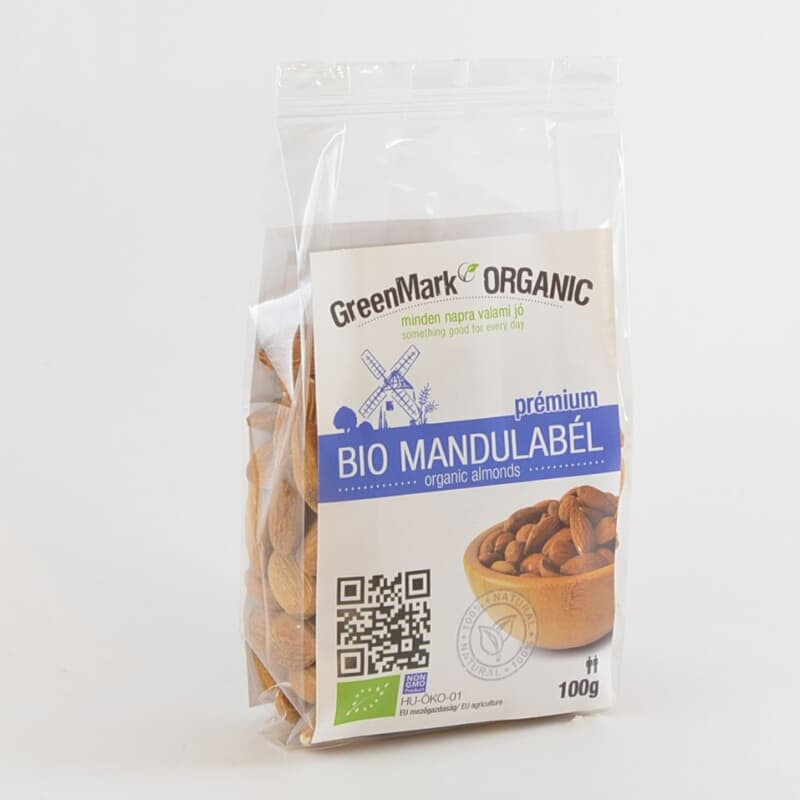 GreenMark Organické mandle 100 g