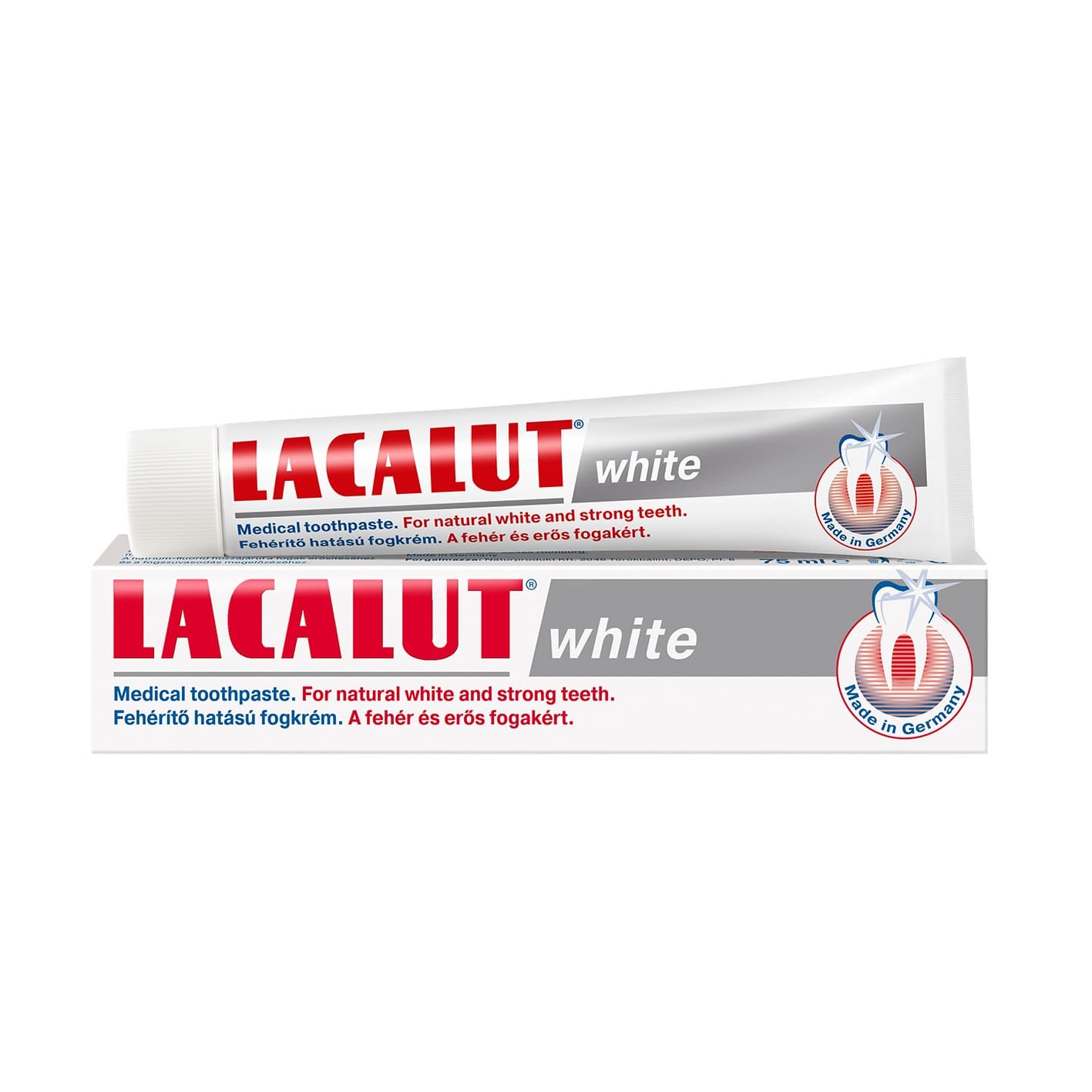 Lacalut bieliaca zubná pasta 75 ml - 11621