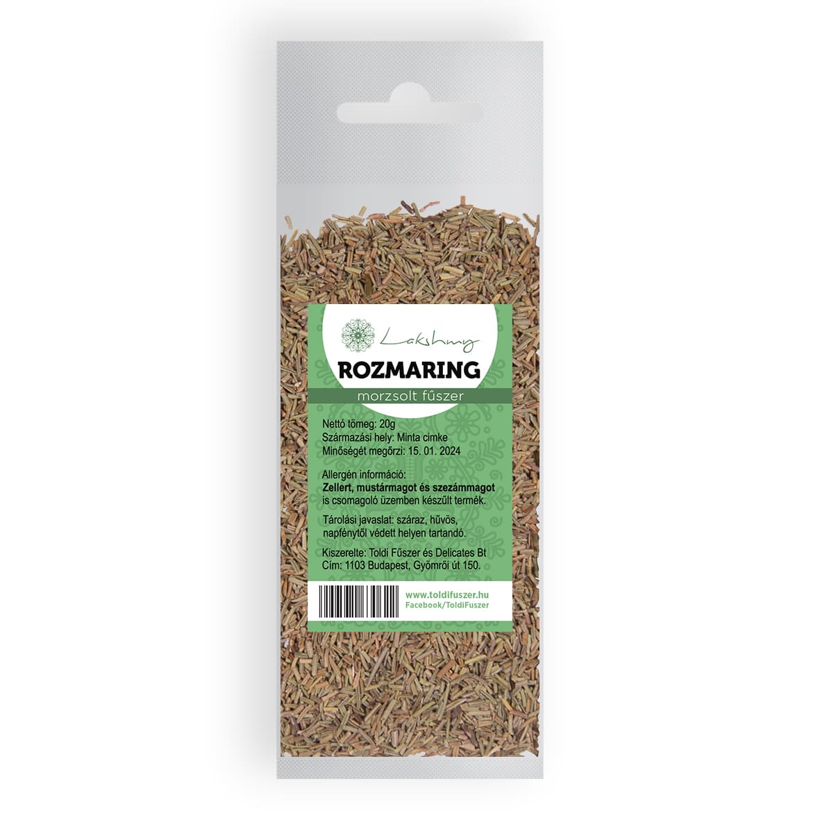 Lakshmy drvený rozmarín 20 g