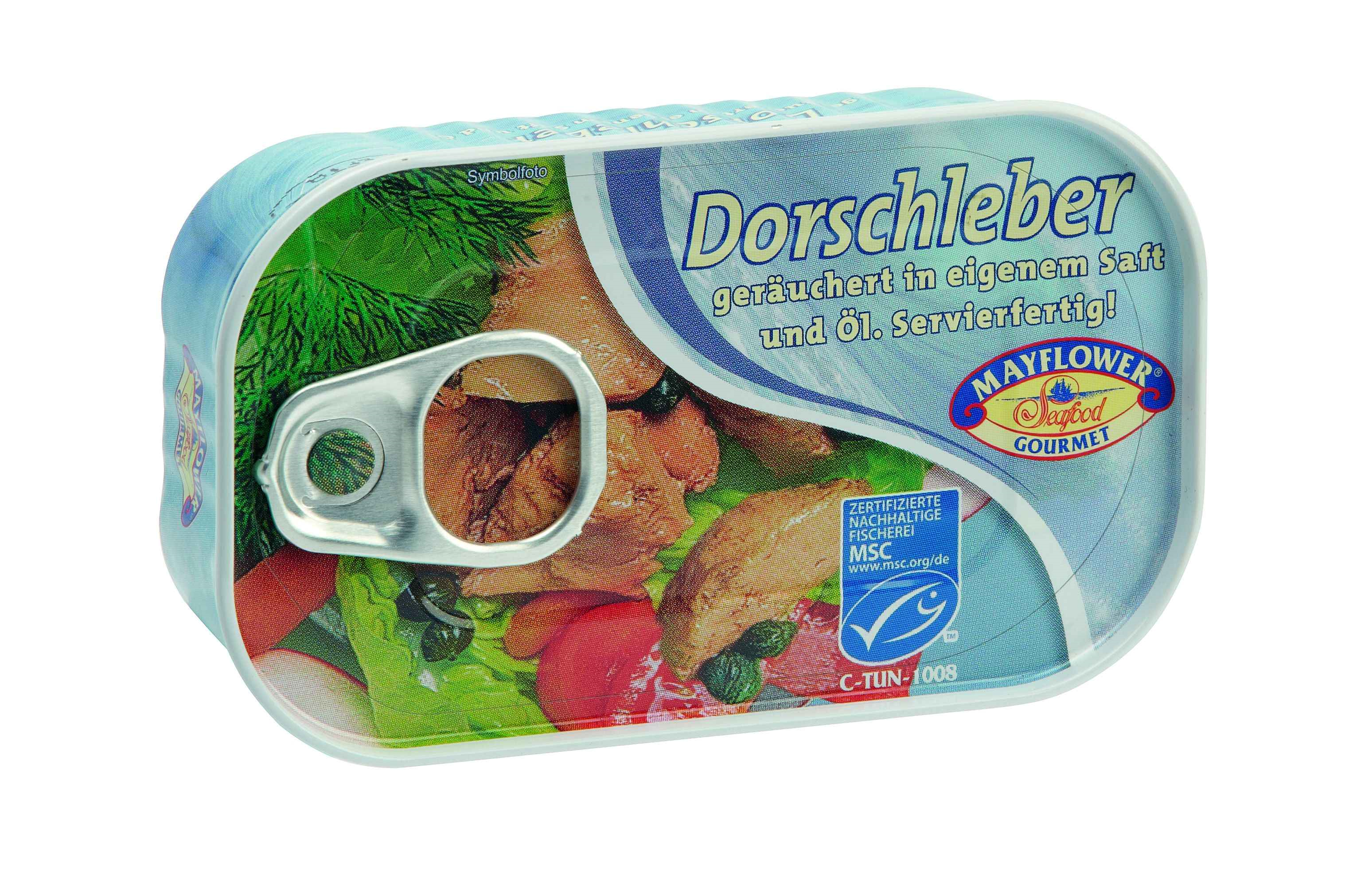 Mayflower tresčia pečeň 120 g
