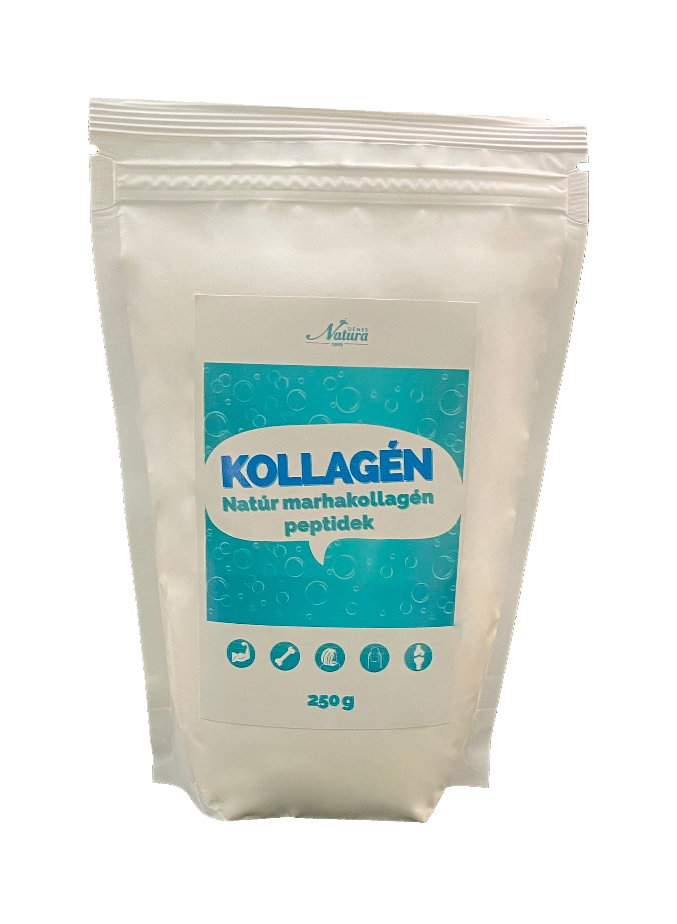 Natura Prírodné hydrolyzované hovädzie kolagénové peptidy 250 g - 86462