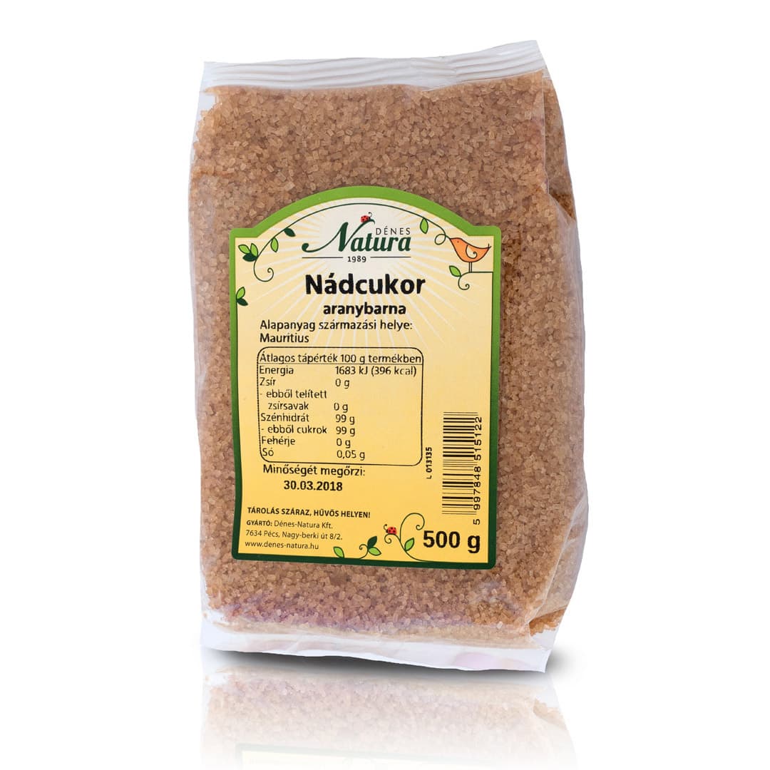 Natura trstinový cukor zlatohnedý 500 g