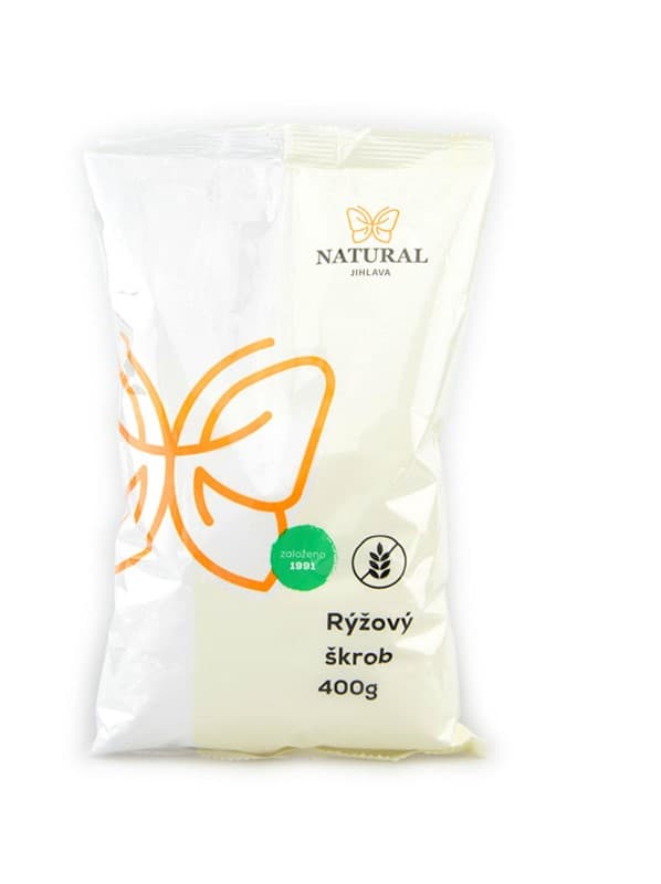 Natural Jihlava ryžový škrob bezlepkový 400 g