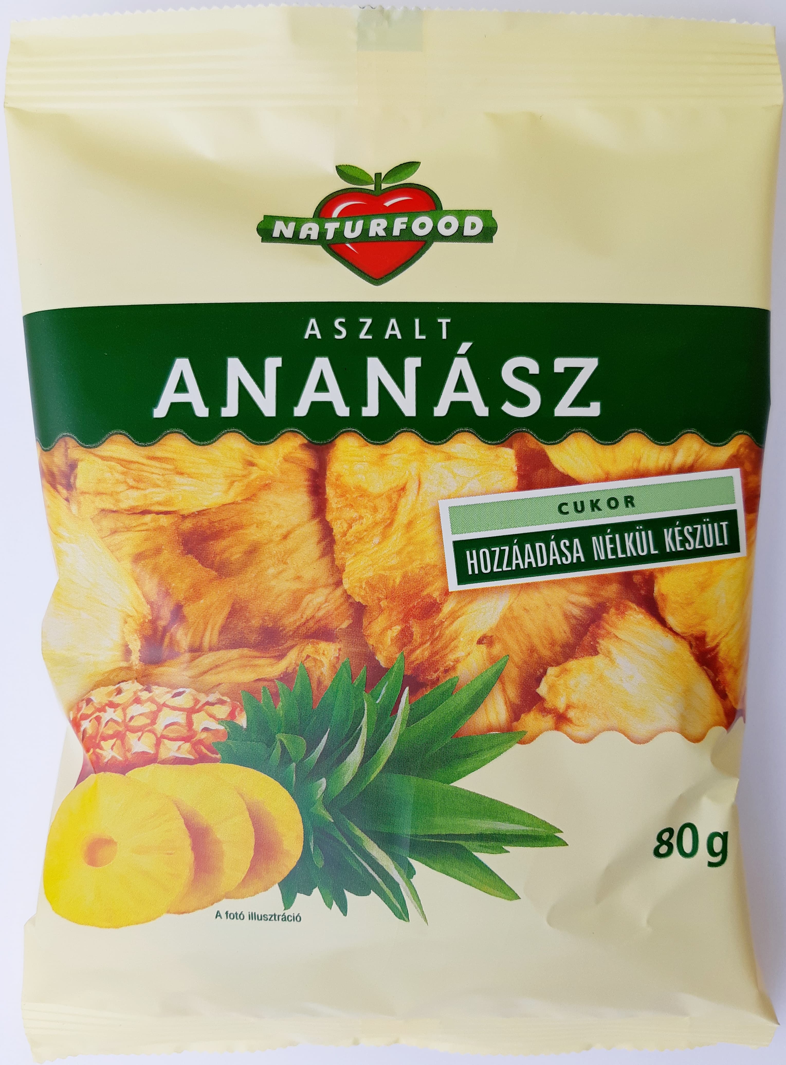 Naturfood sušený ananás 80 g