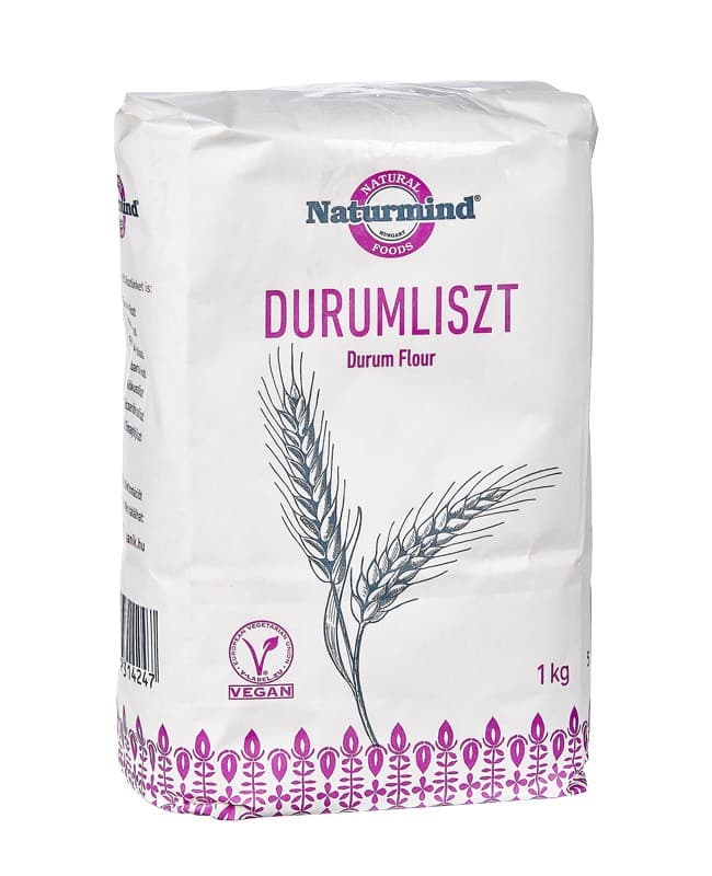 Naturmind hladká múka z tvrdej pšenice 1000 g