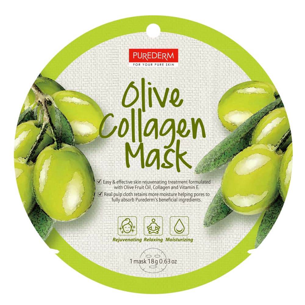 Purederm plátenná maska s olivovým olejom 26 g - 81611