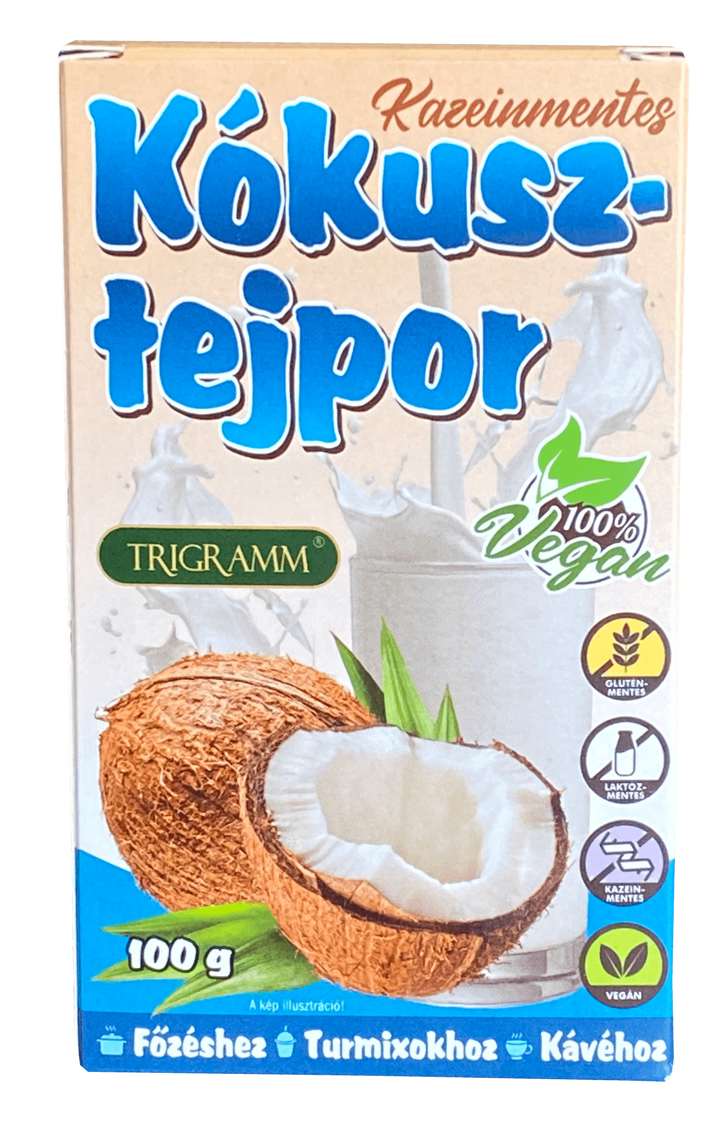Trigramm Sušené kokosové mlieko bez kazeínu 100 g