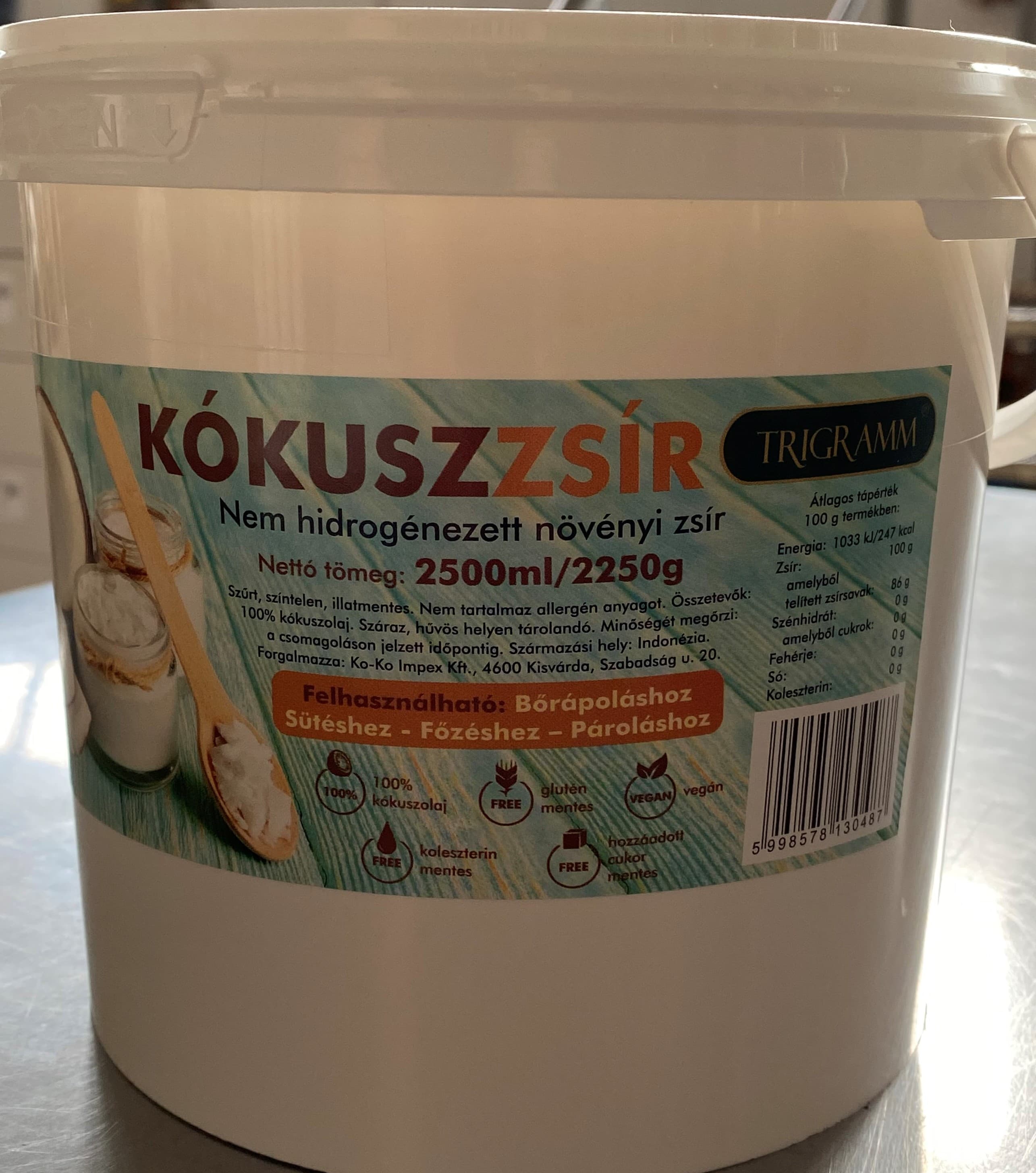 Trigramm kokosový olej 2500 ml