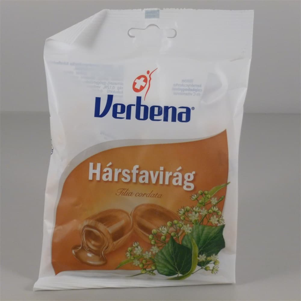 Verbena lipové cukríky s vitamínom C 60 g