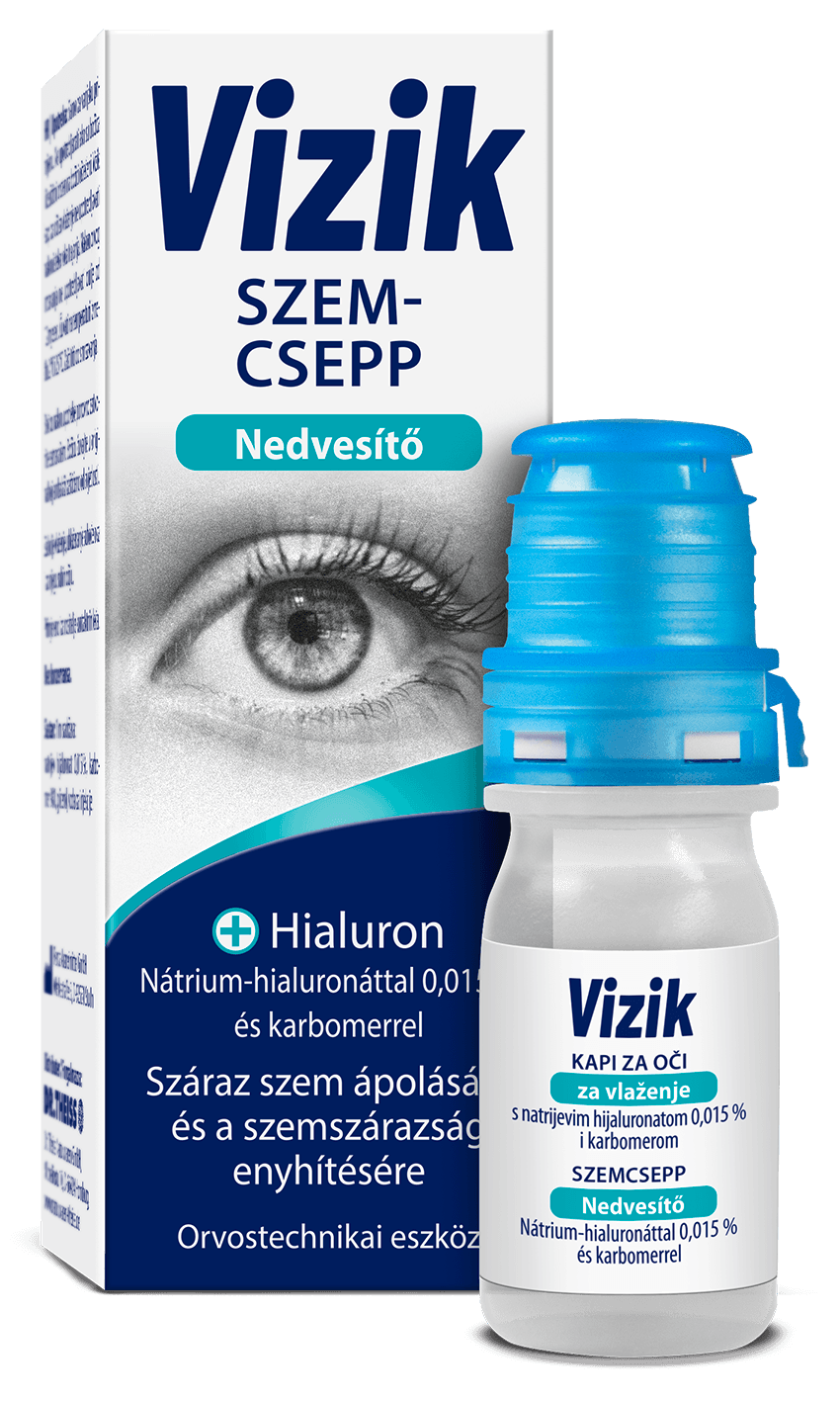 Vizik zvlhčujúce očné kvapky 10 ml - 91232