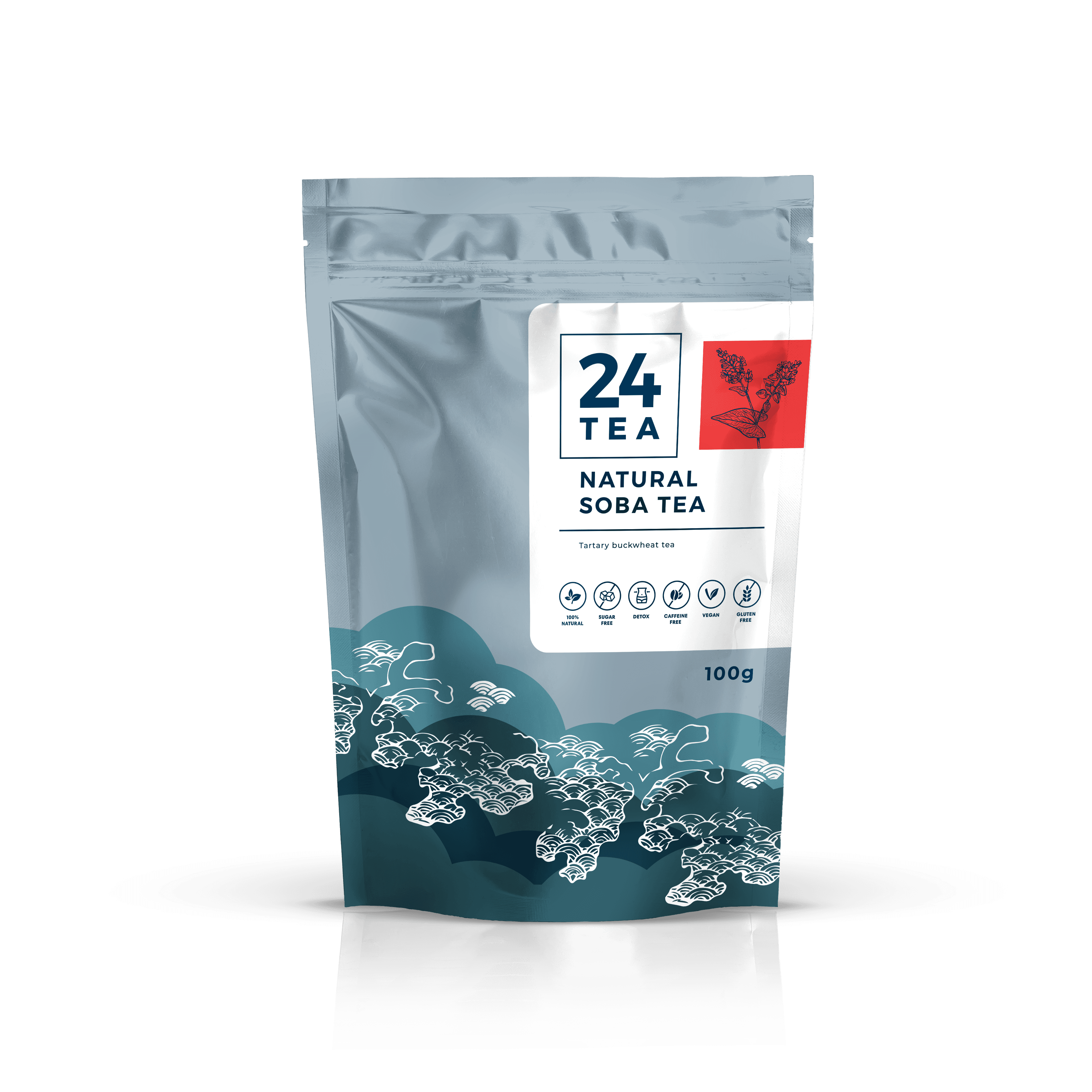 24tea prírodný čaj soba prírodný čaj hajdina 100 g
