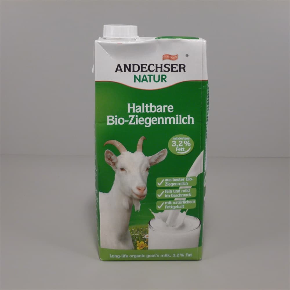 Andechser bio kozí mlieko 1000 ml