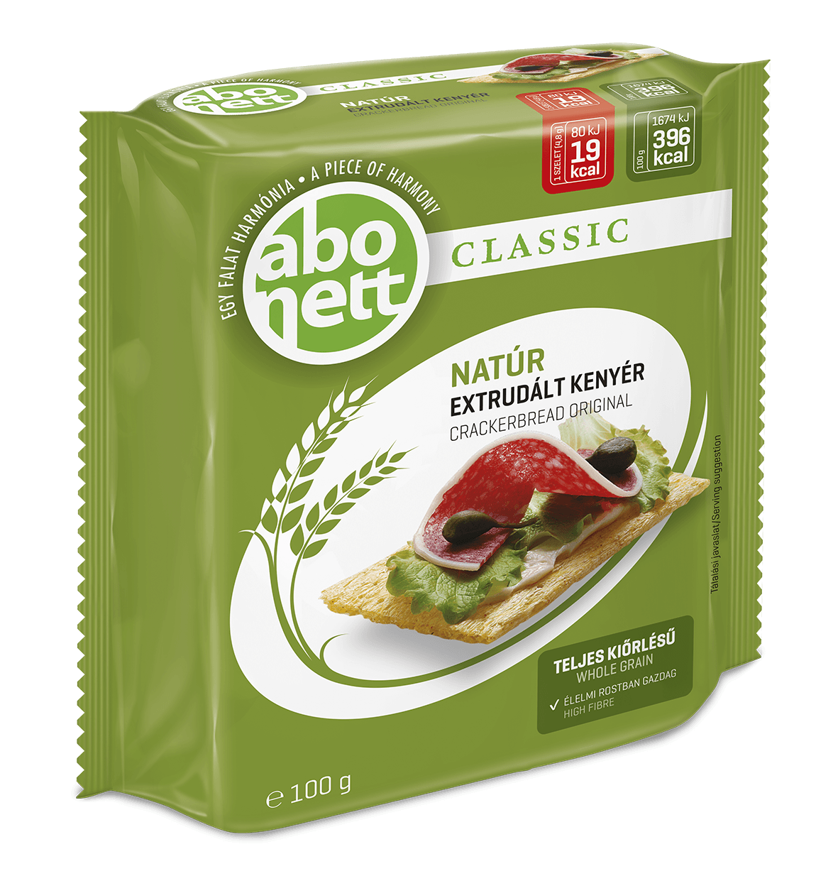Abonett Extrudovaný Chlieb Natural 100 g