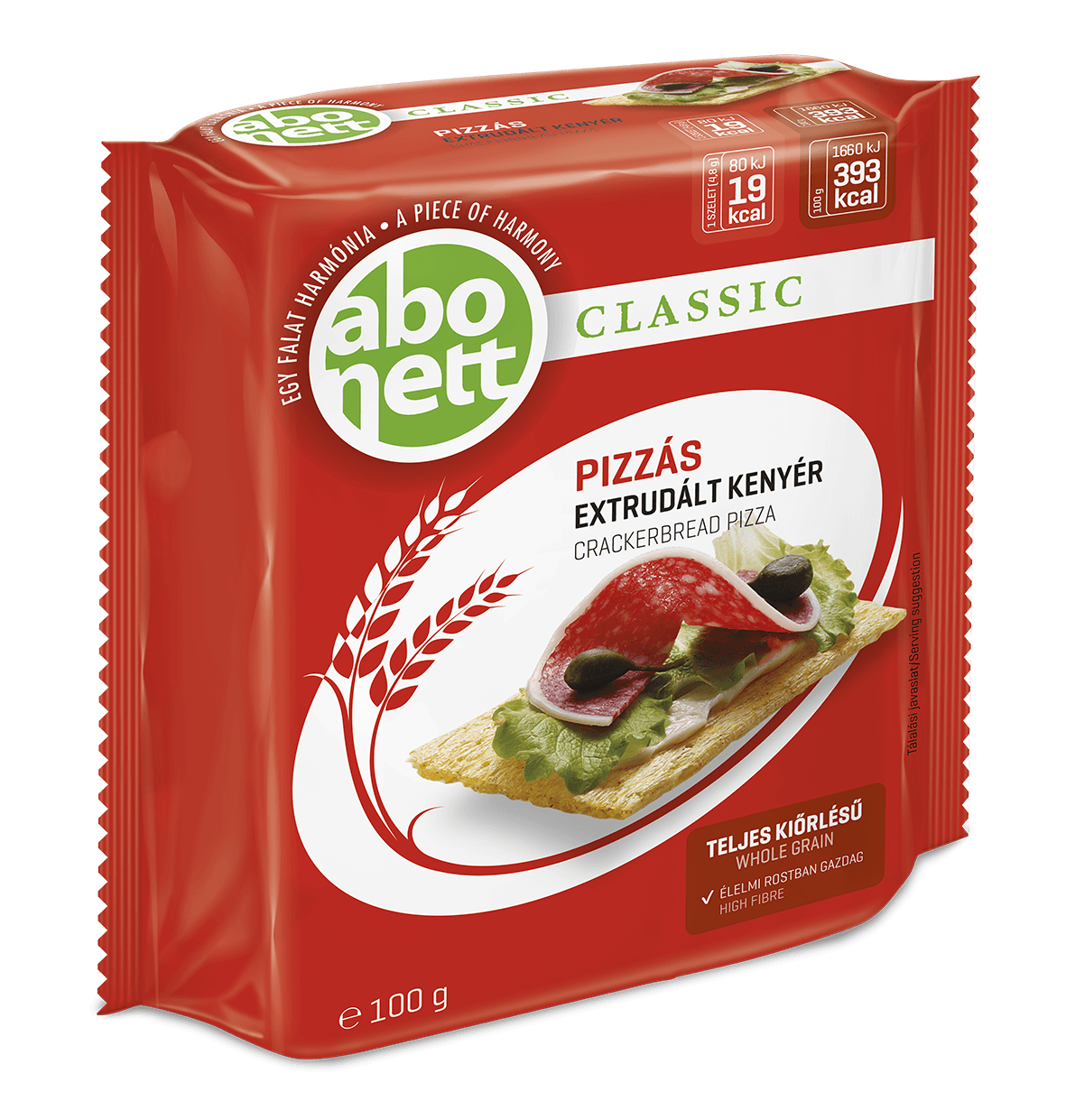 Abonett extrudovaný chlieb s príchuťou pizze 100 g