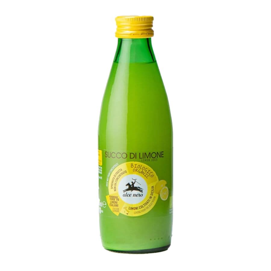 Alce Nero bio citrónová šťava 100% 250 ml
