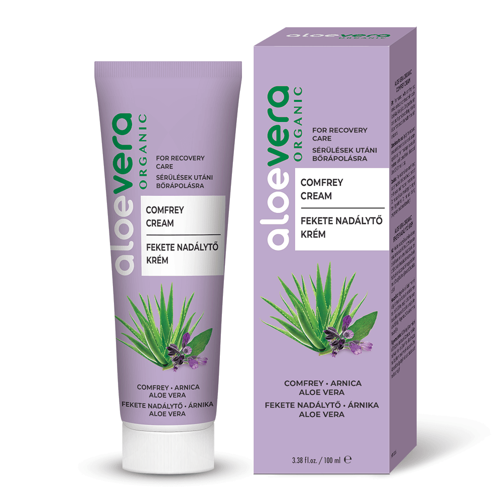 Aloe vera organický čierny žihľavový krém 100 ml