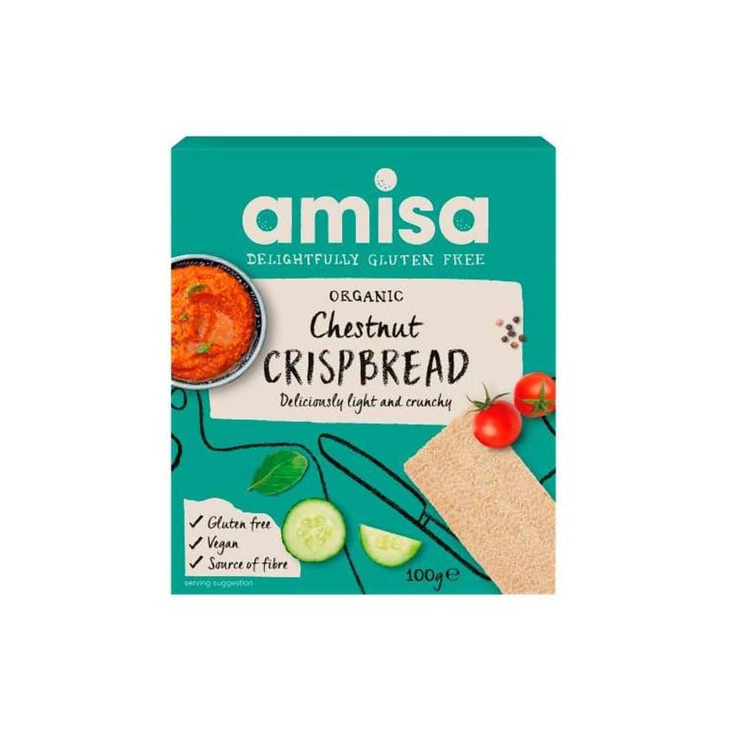Amisa Bio gaštanové chlebíčky 100 g