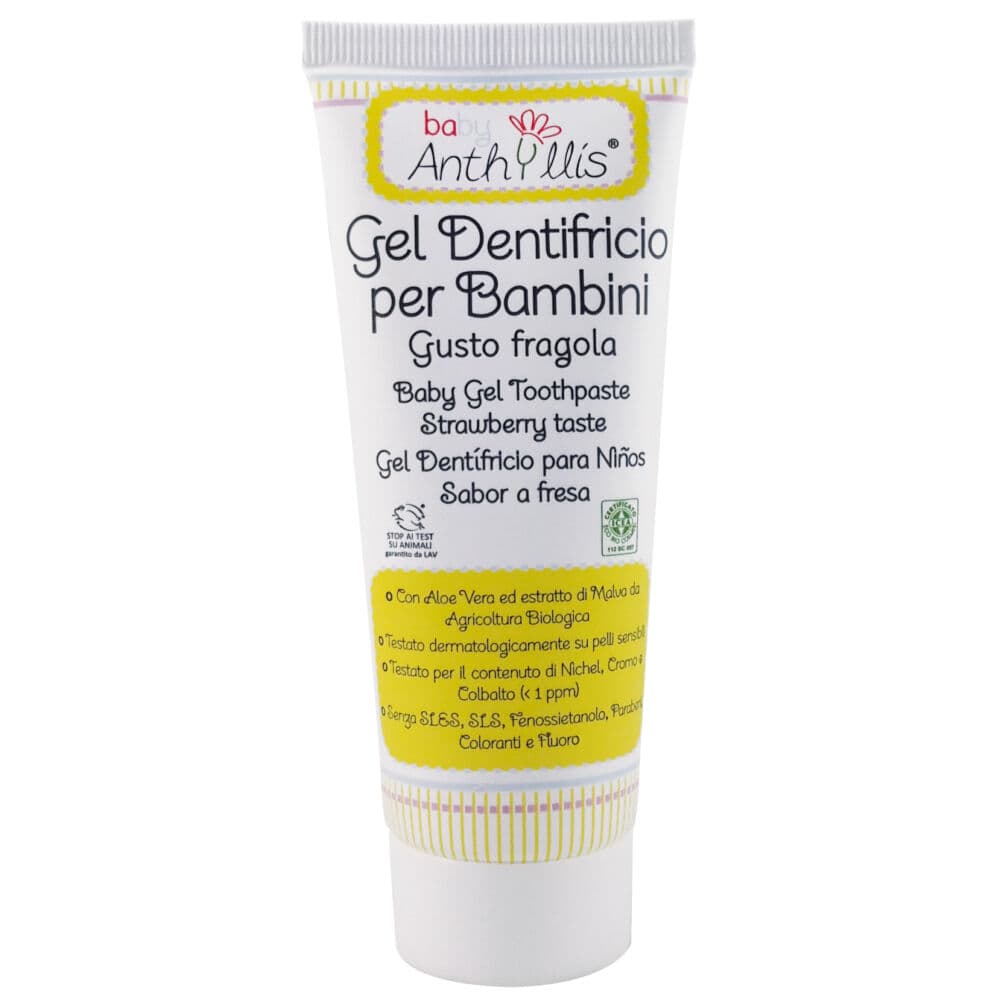 Anthyllis detská zubná pasta s príchuťou jahody 75 ml - 96316