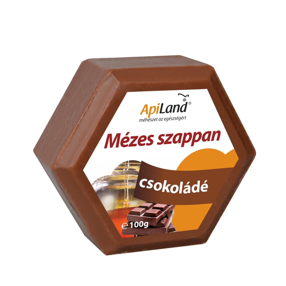 Apiland med a čokoládové mydlo 100 g
