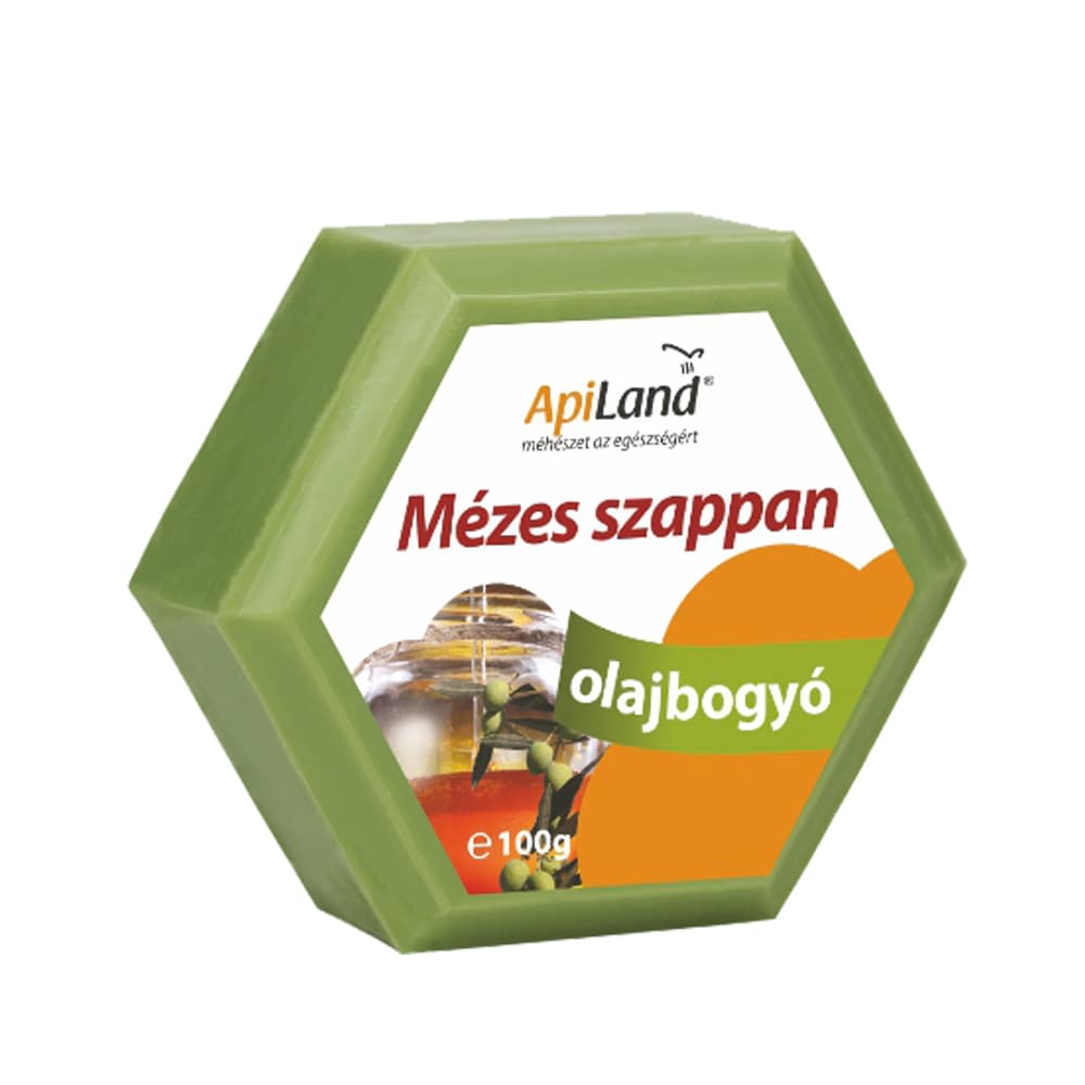 Apiland med a olivový mydlo 100 g