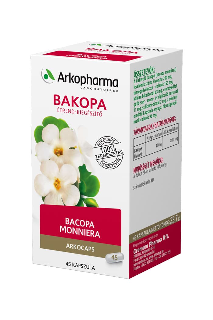Arkocaps bakopa kapsula 45 ks