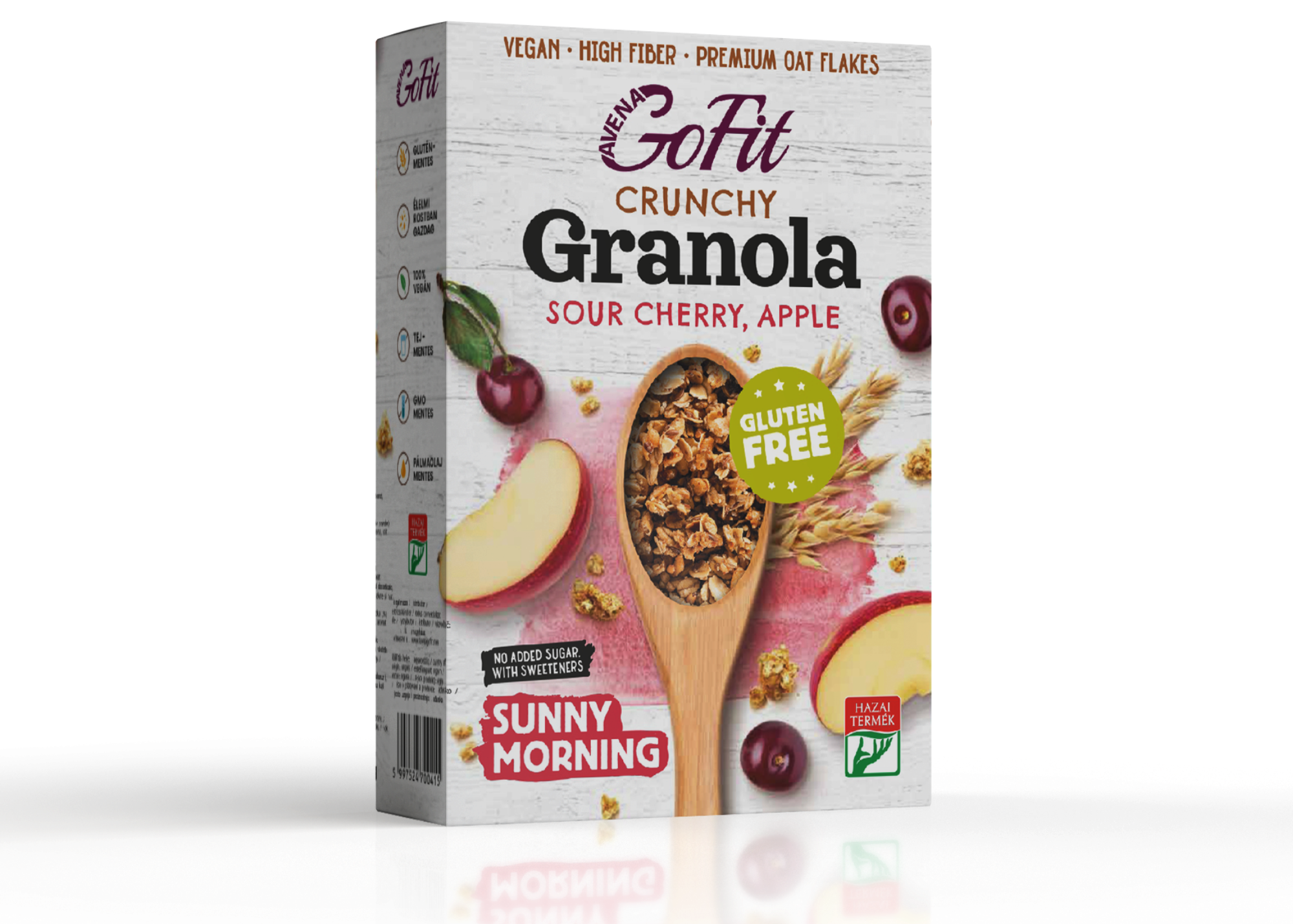 Avena Gofit glutén-free granola s čerešňovou a jablkovou príchuťou 250 g