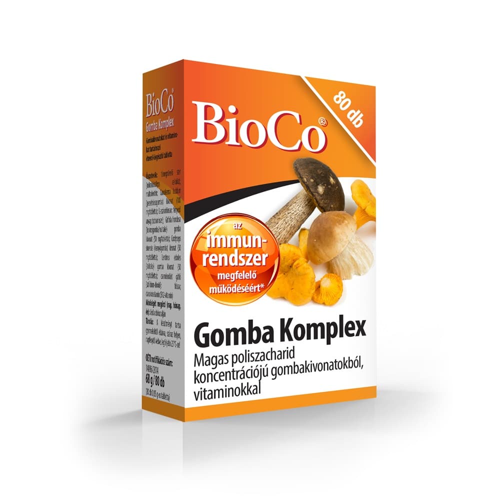 Bioco huba komplex tabletky 80 ks