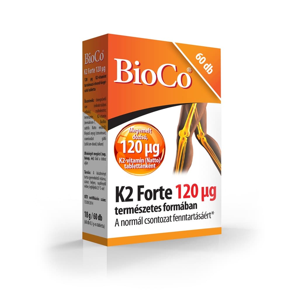 Bioco K2 vitamín forte tableta 60 ks