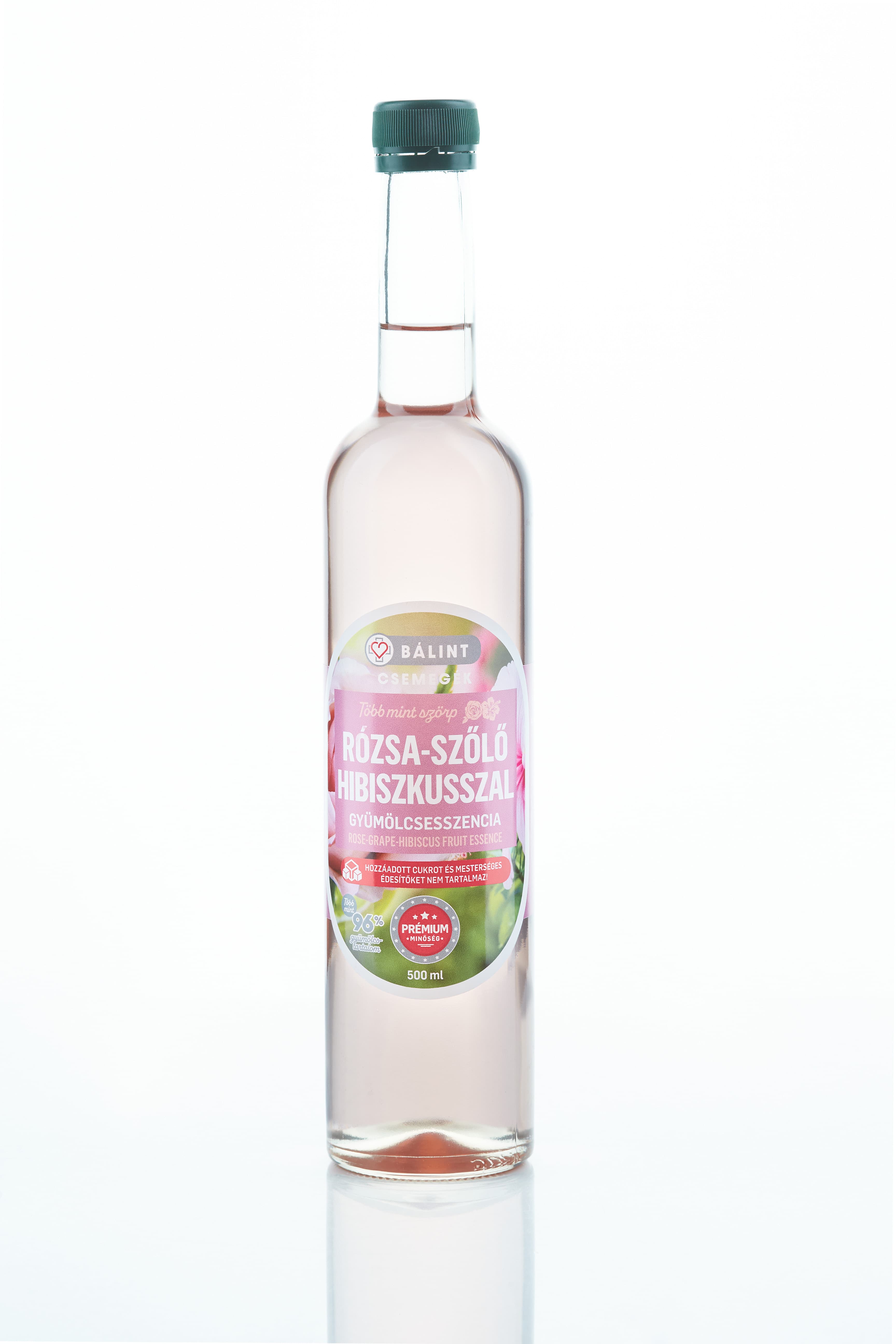 Bálint pochúťky ruža-hrozno hibiskusová ovocná esencia 500 ml