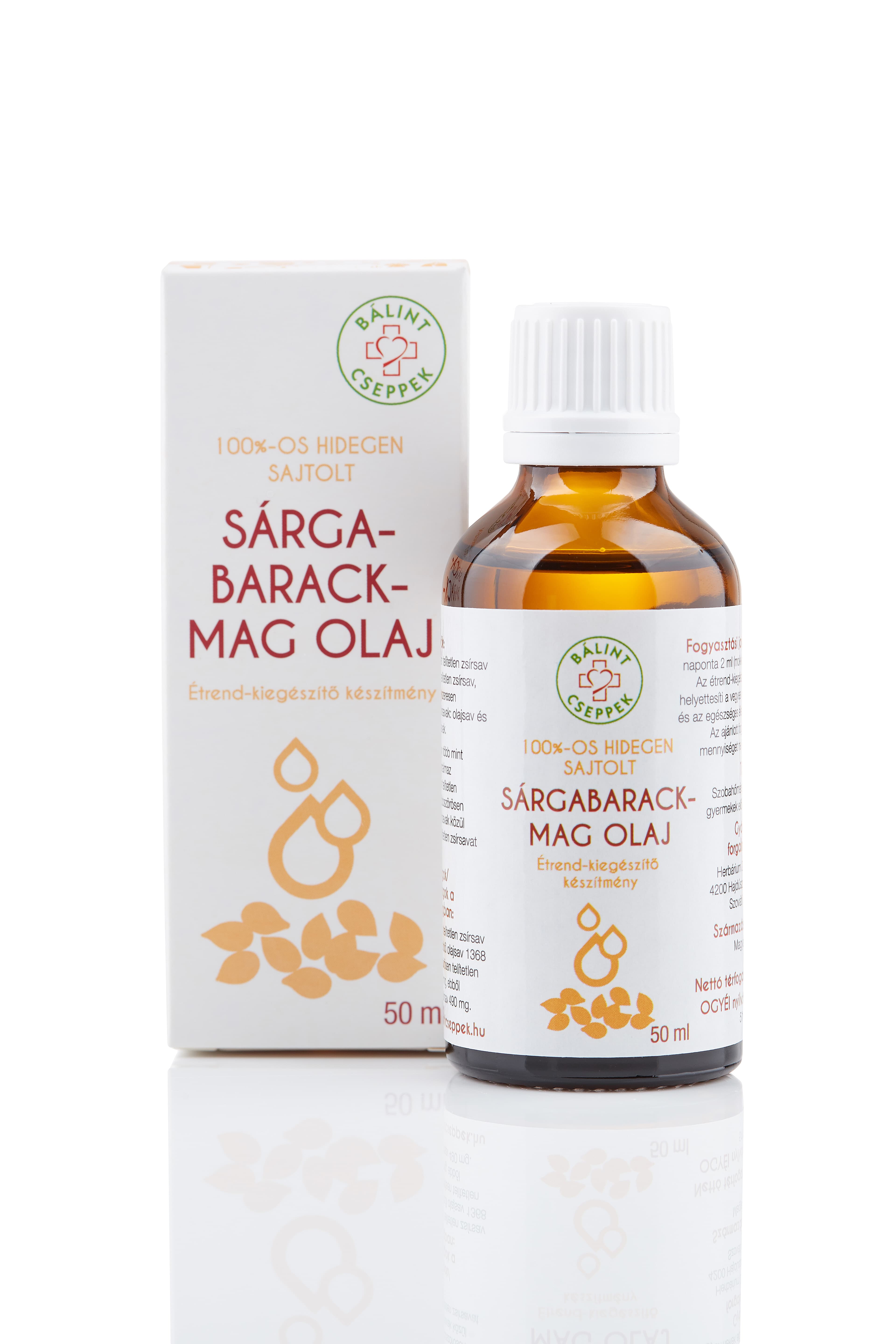 Bálint marhuľový olej 50 ml