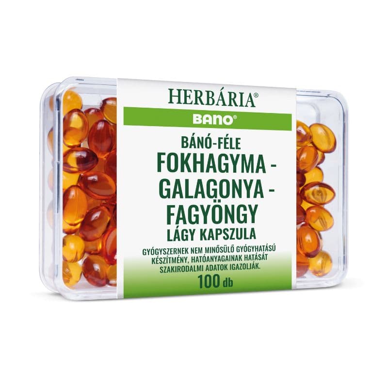 Bánó cesnak-hlohove-zimná kapsula 100 ks