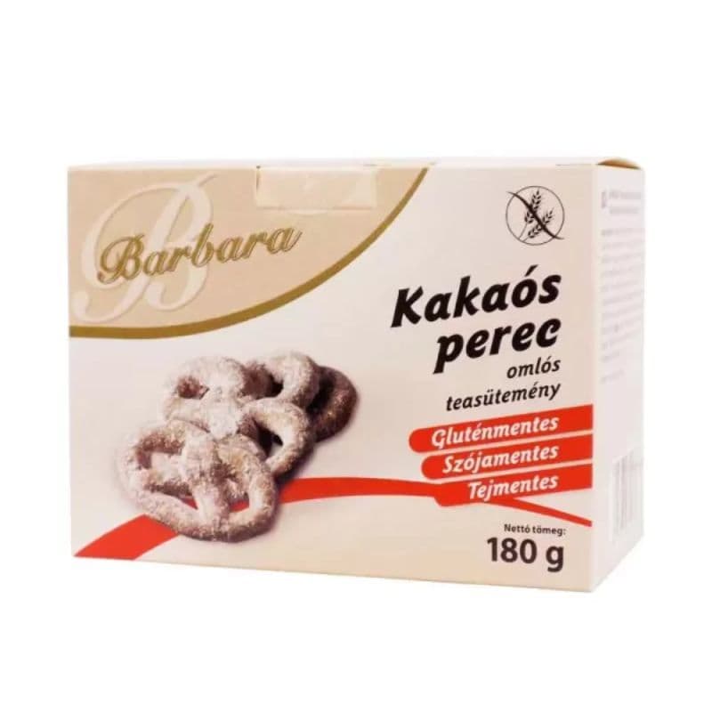Barbara kakaové praclíky bezlepkové 180 g