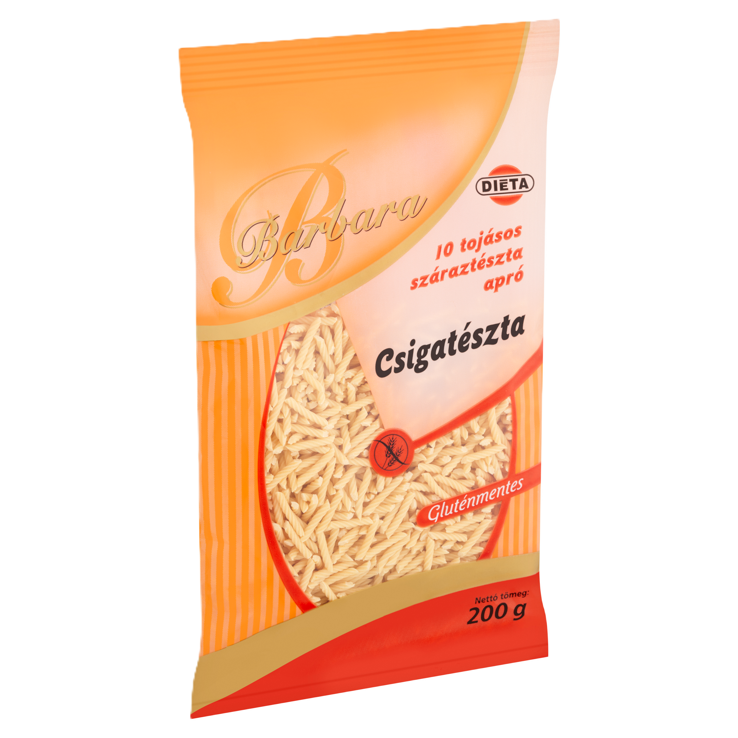 Barbara Bezlepkové Špirálové Cestoviny 200 g