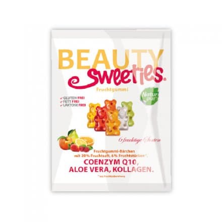 BeautySweeties Ovocné želé medvedíky 125 g
