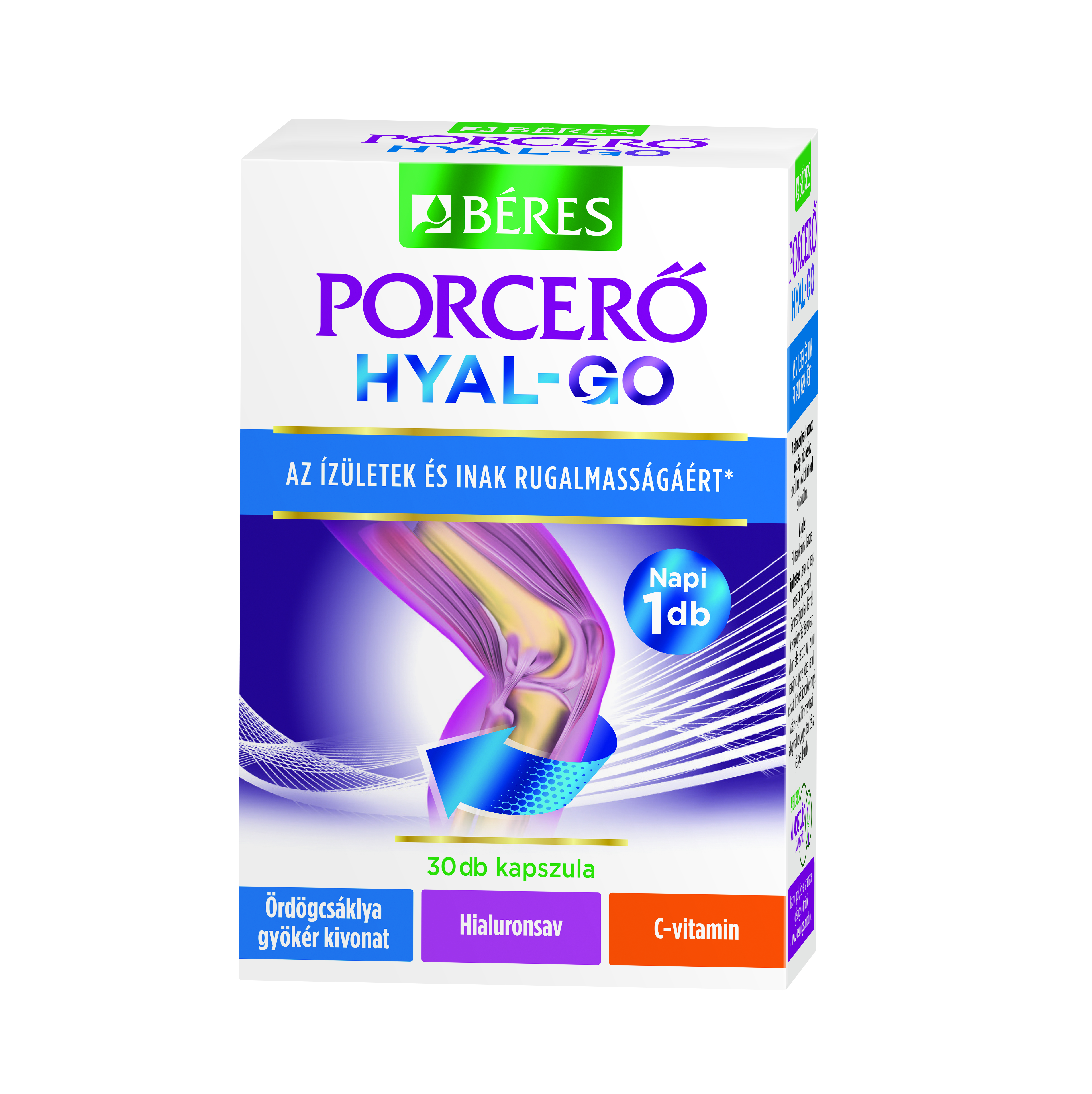 Béres porcerő hyal-go kapsula 30 ks