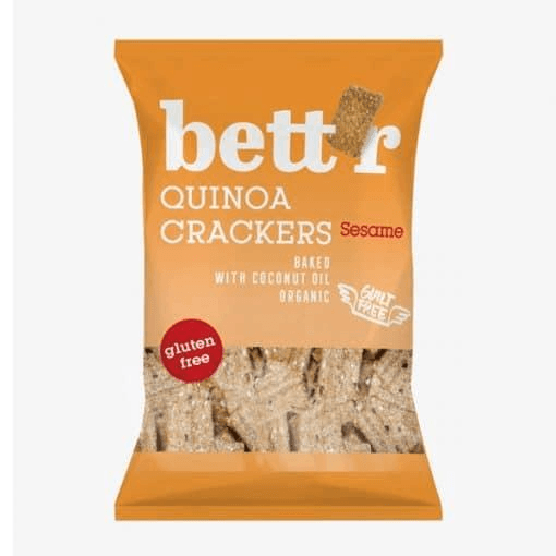 BETT'R Quinoa krekry so sezamom 100 g