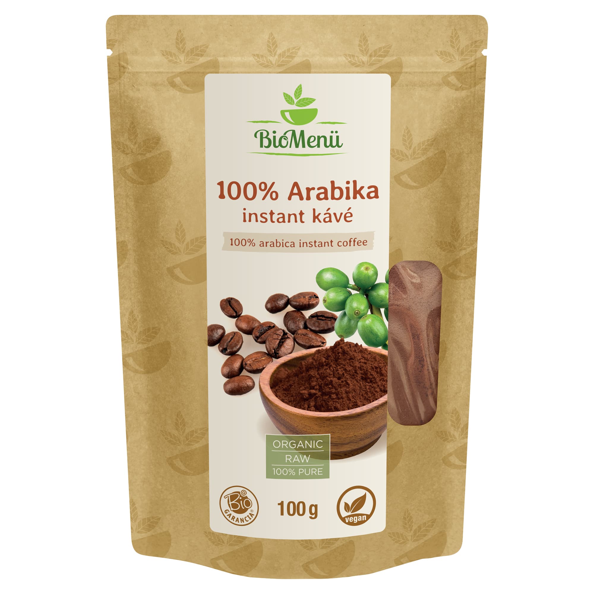 BioMenü Kávové Okamžiky Arabica 100g - 42883