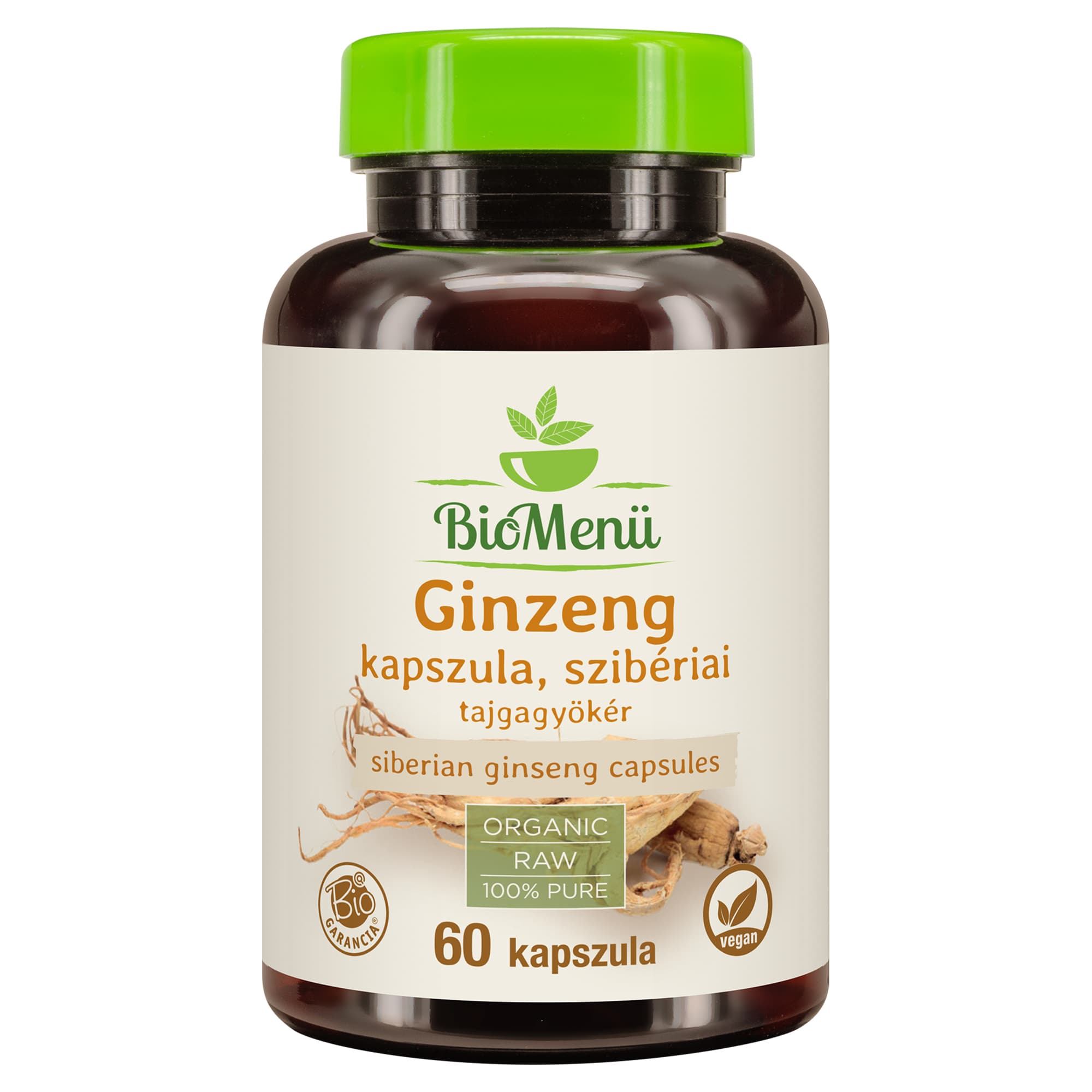 BioMenü bio ženšen sibiřský kapsula 60 ks