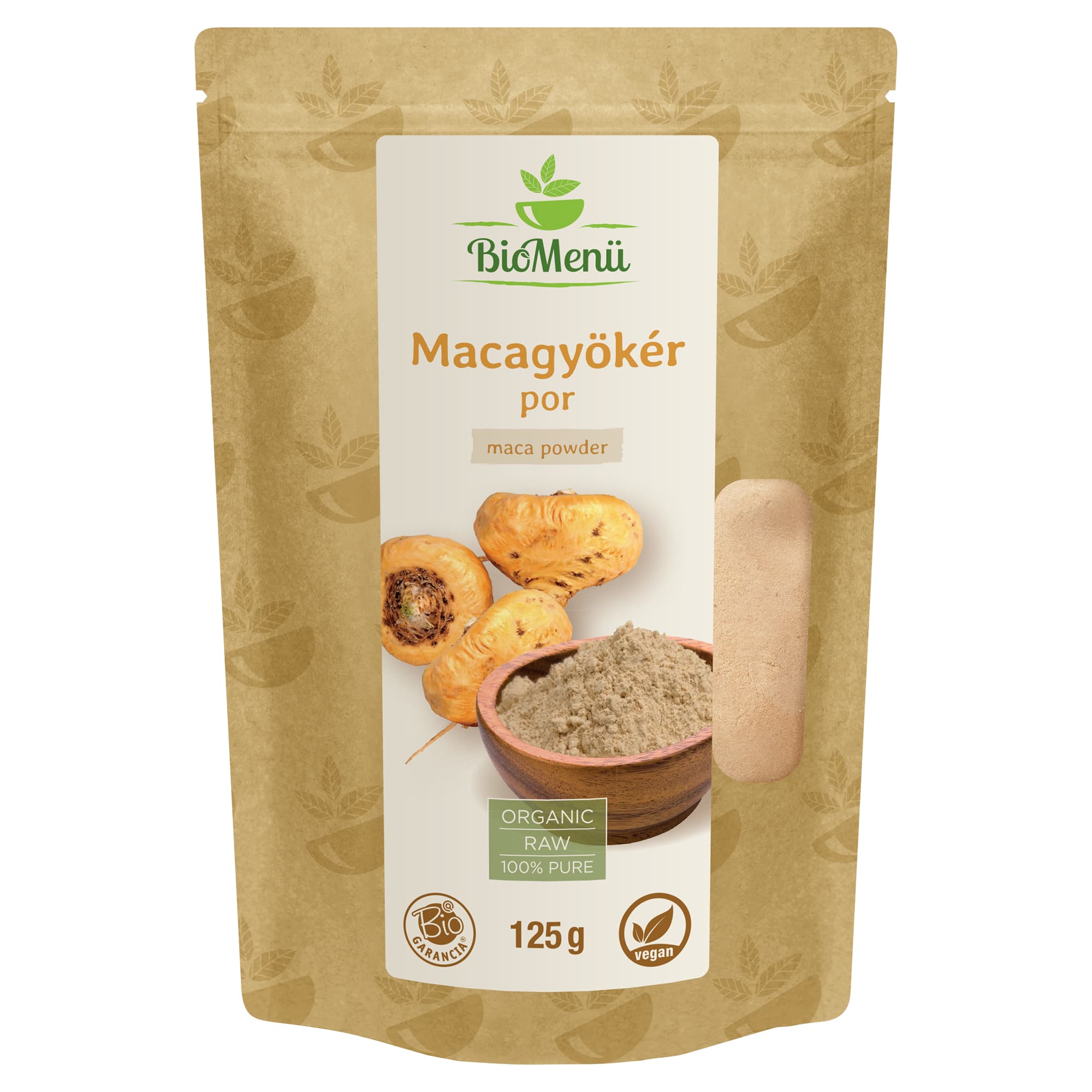 BioMenü Bio prášok z koreňa Maca 125 g - 45809