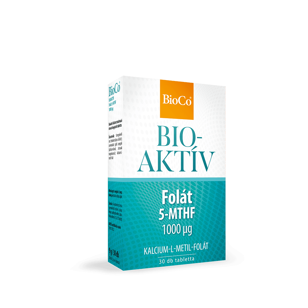 Bioco bioaktív folát 5-mthf 1000µg tableta 30 ks